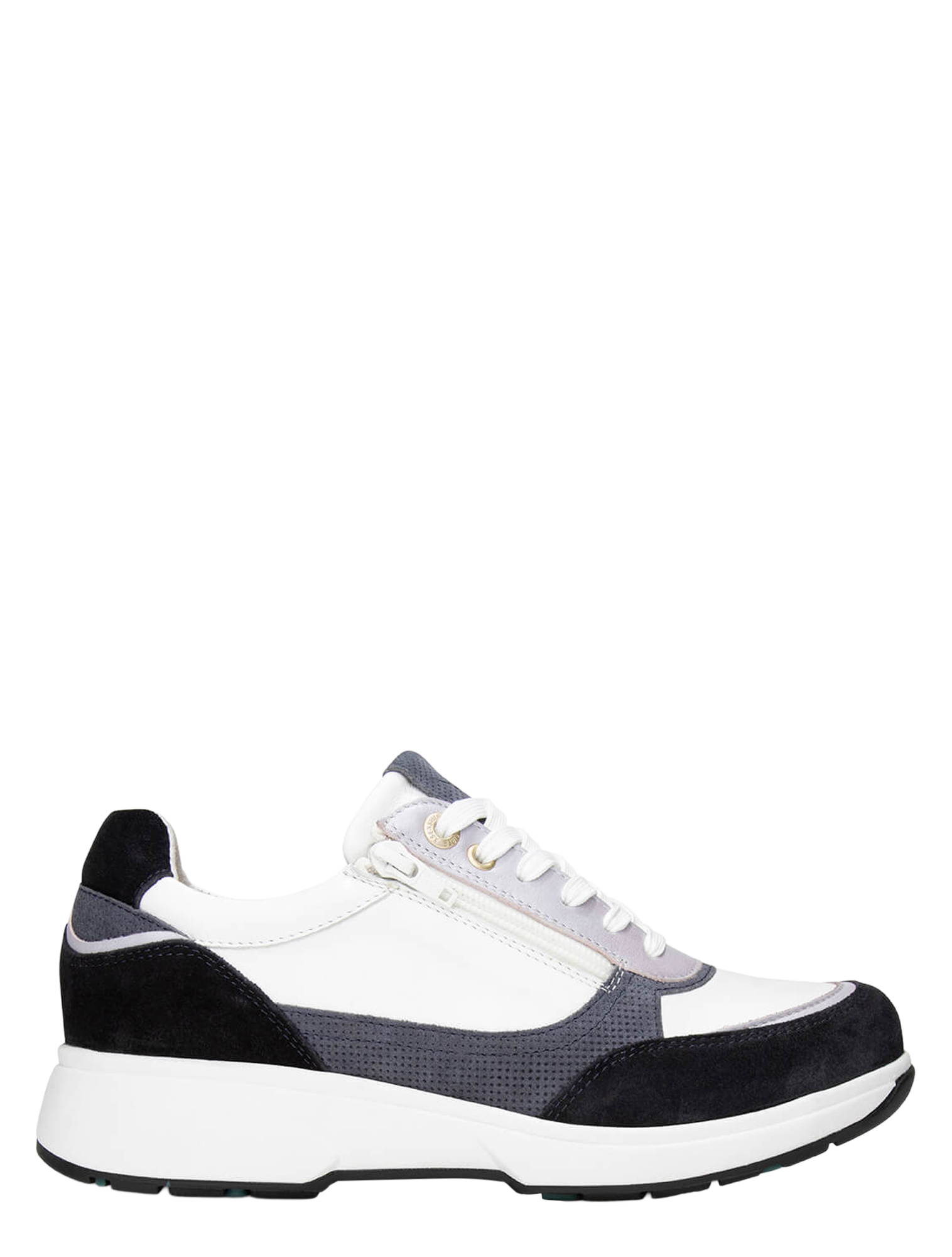 Xsensible - 30231.3 Navy Combi H-Wijdte - Dames - Veterschoenen - Casual Veterschoenen - 51655_38_1
