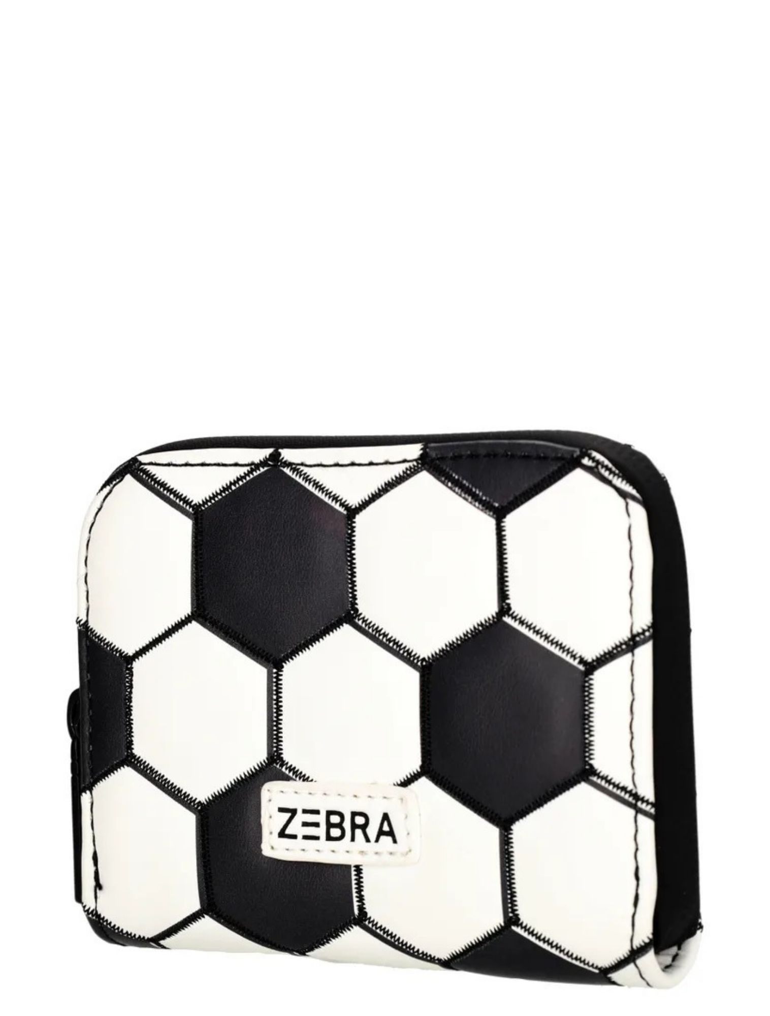 portemonnee, wallet, hexagon pattern, monochrome, Zebra (brand)