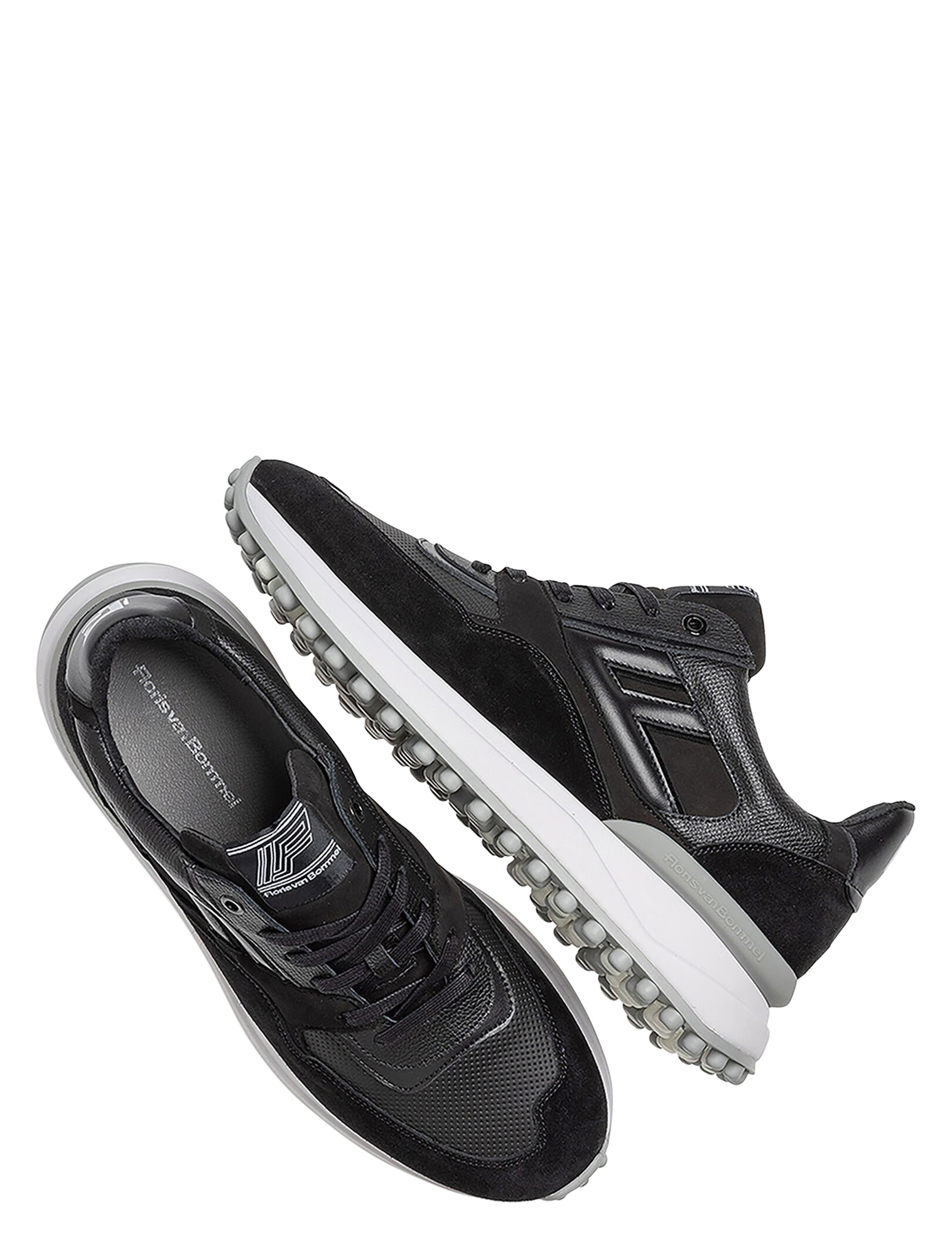 Floris van Bommel - Noppi SFM-10139 29.15 Black G+ Wijdte - Heren - Lage Sneakers - Sneakers - 46537_11_2