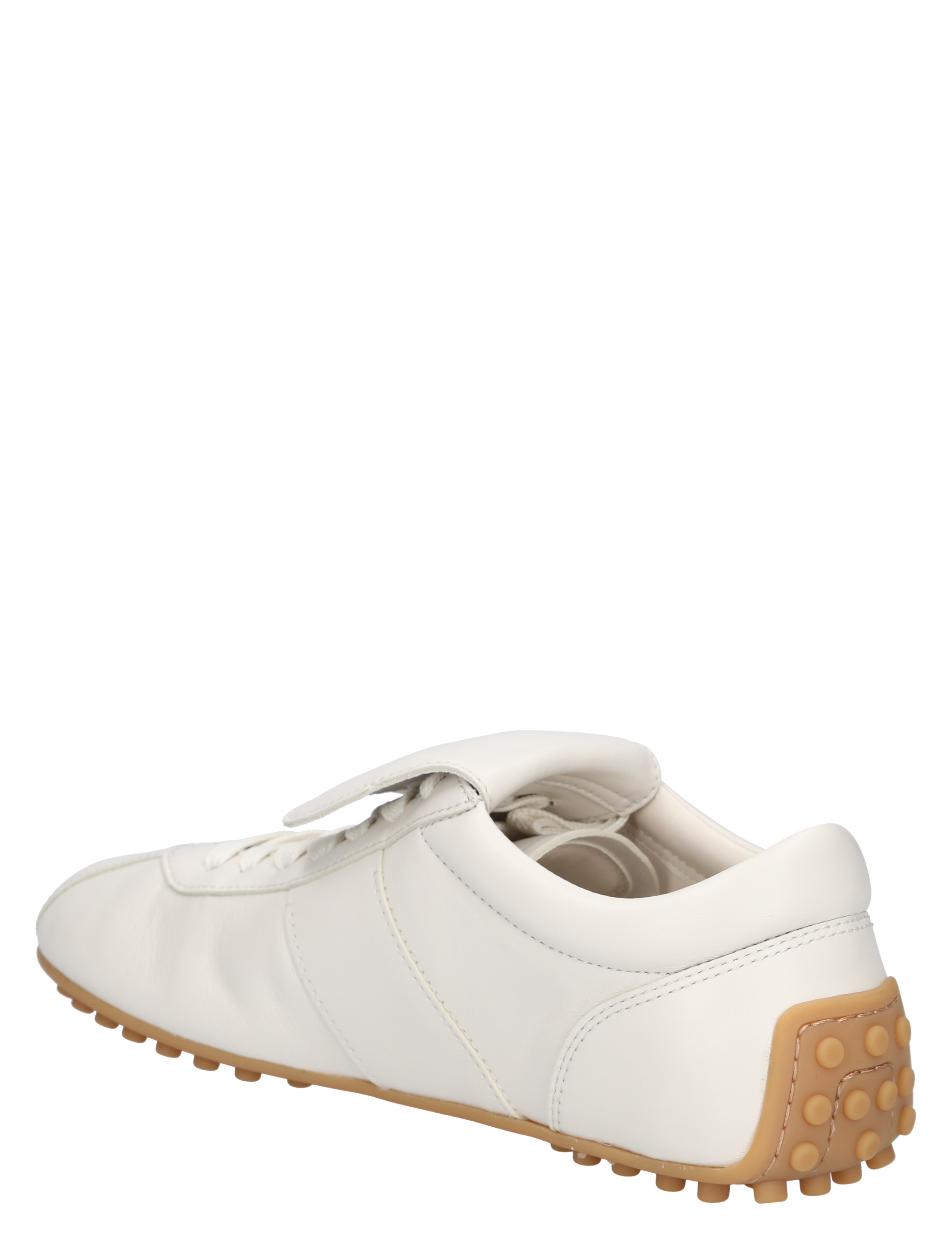 Tods - T-Marathon Sneakers in Leather Beige - Sneakers - Dames - Lage Sneakers - 48407_77_4