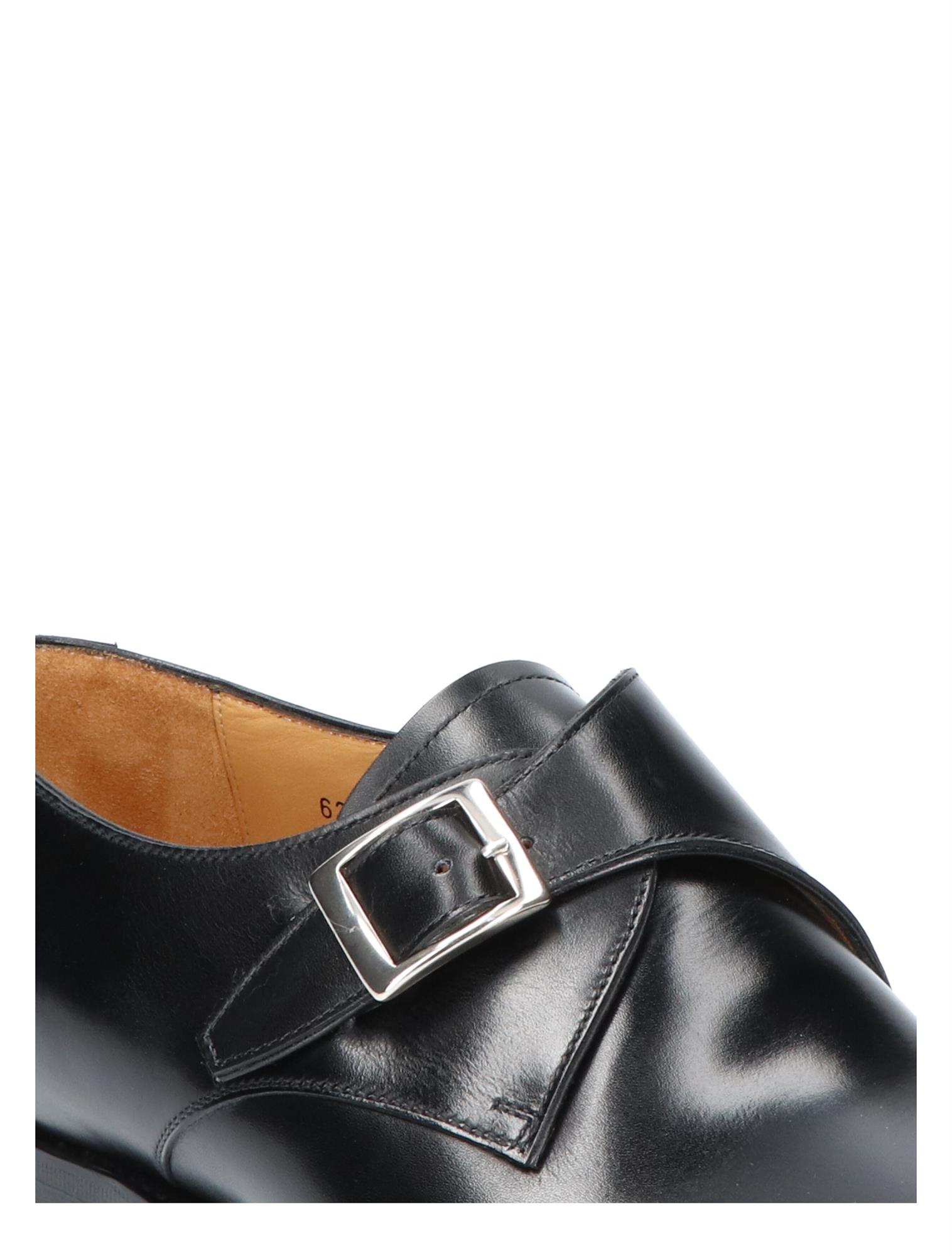 Carlos Santos - Gareth 6307 Black G+ Wijdte - Heren - Gespschoenen - 16706_11_5