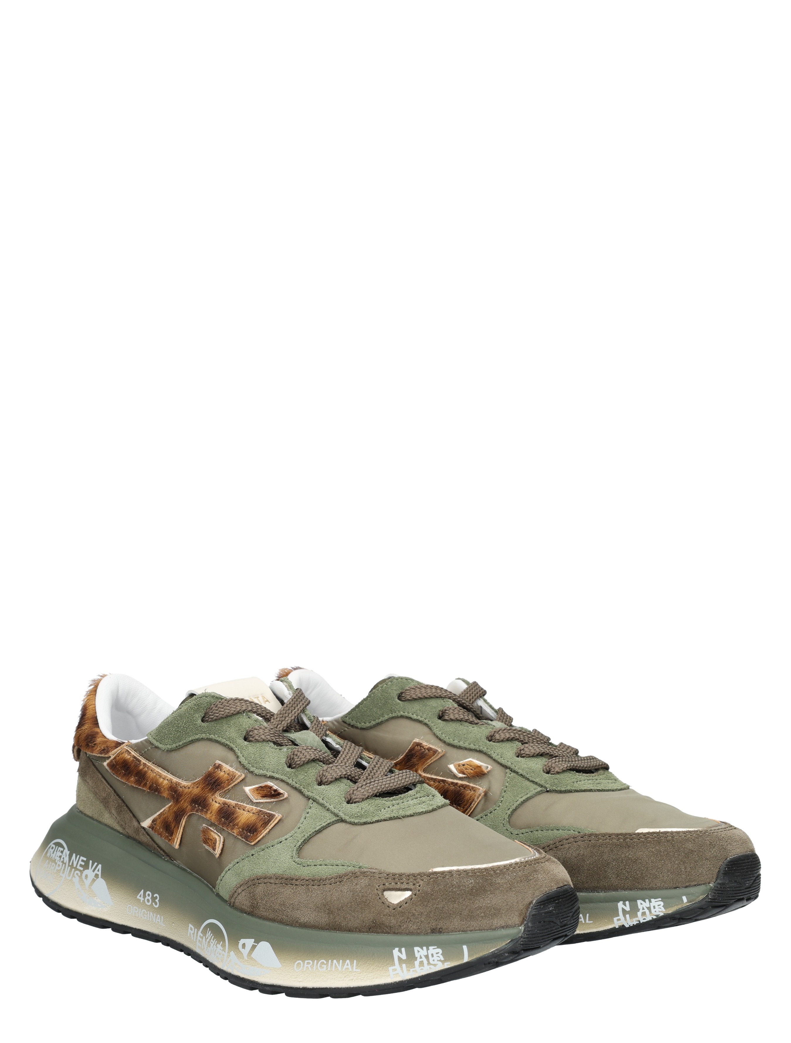 Premiata - Lauryn Women 7790 Green - Sneakers - Dames - Lage Sneakers - 48270_66_5
