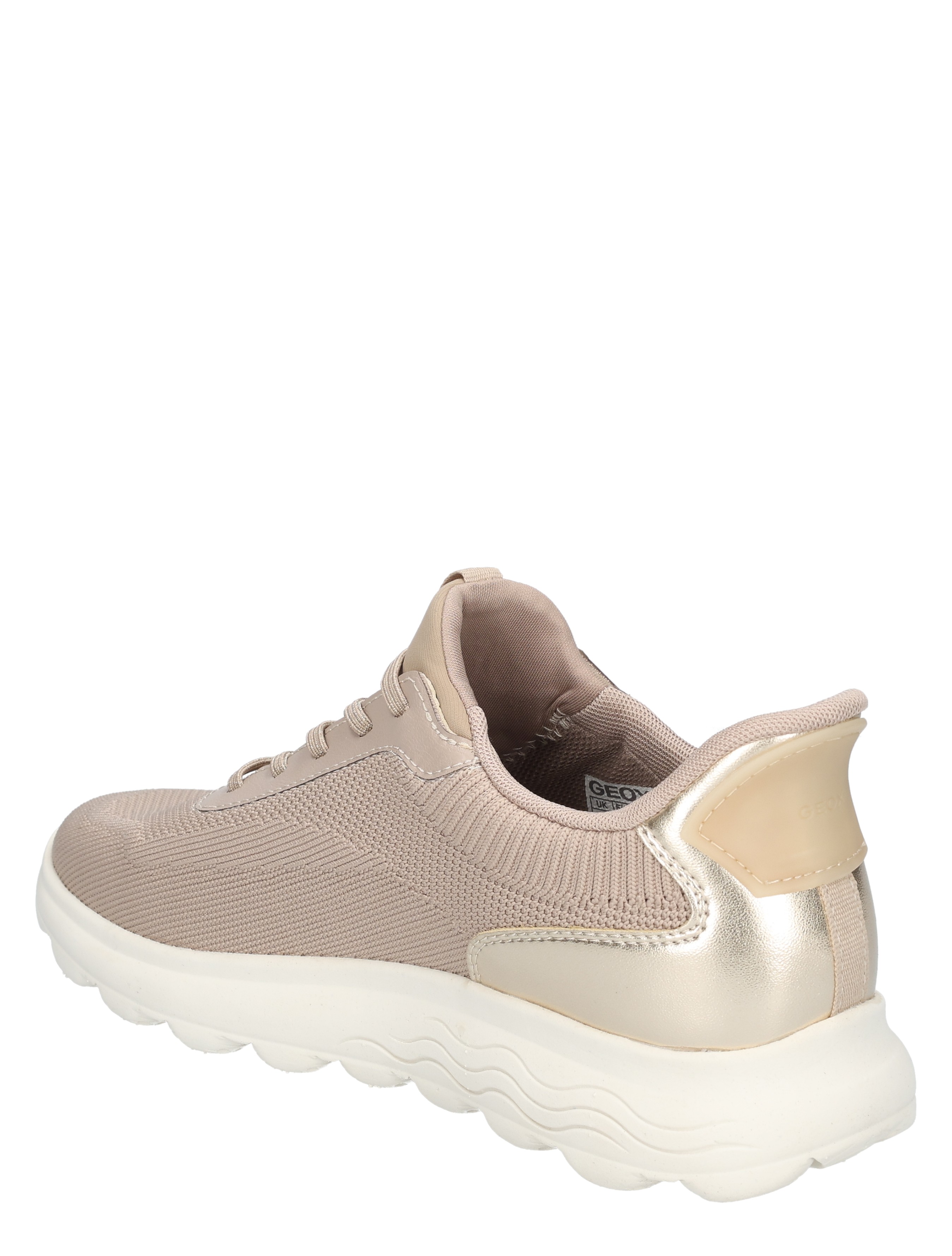 Geox - D557MA Spherica Women Taupe Gold - Sneakers - Dames - Slip On Sneakers - 49743_77_4