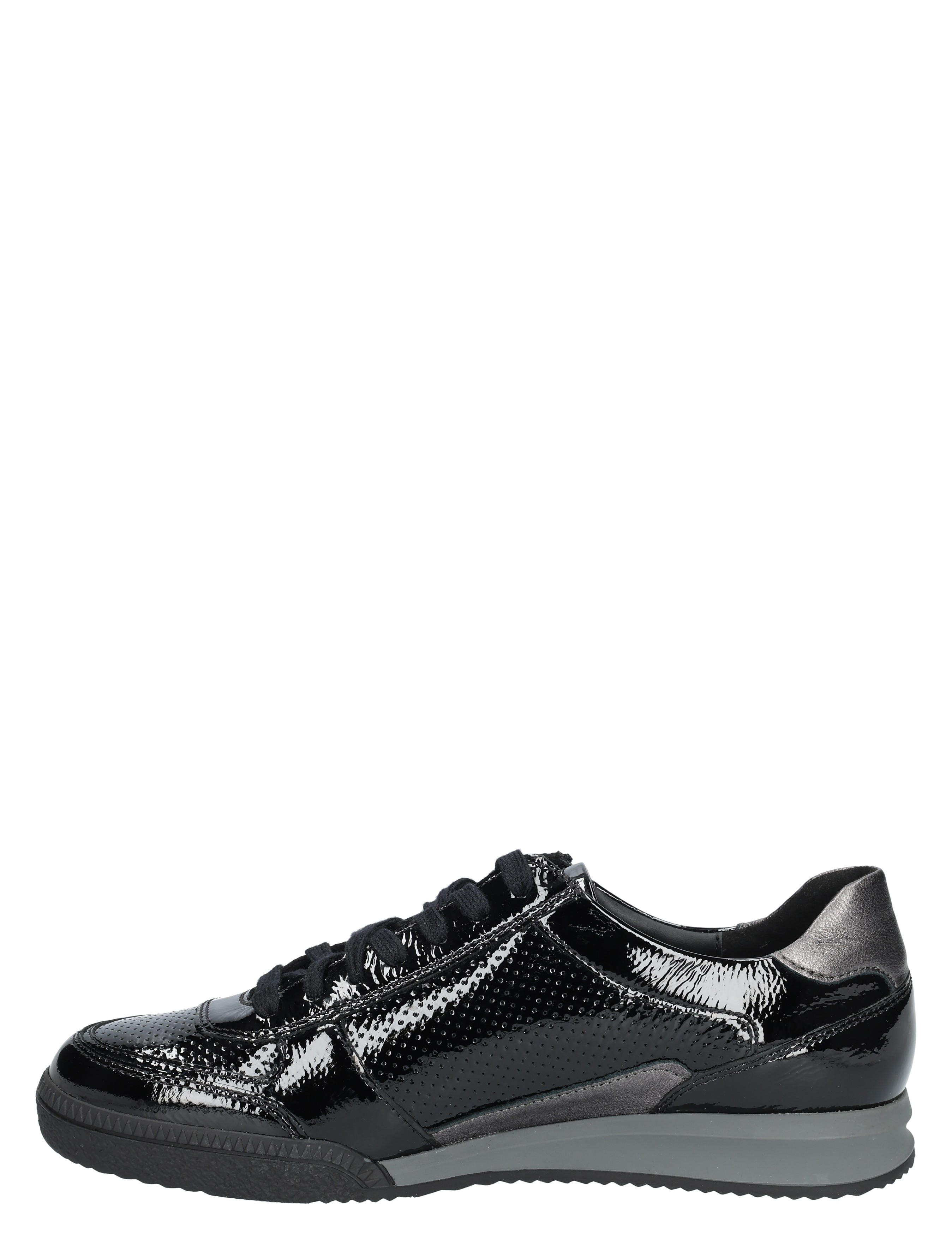 Mephisto - Walie Patent Black G-Wijdte - Dames - Veterschoenen - Casual Veterschoenen - 49127_10_2