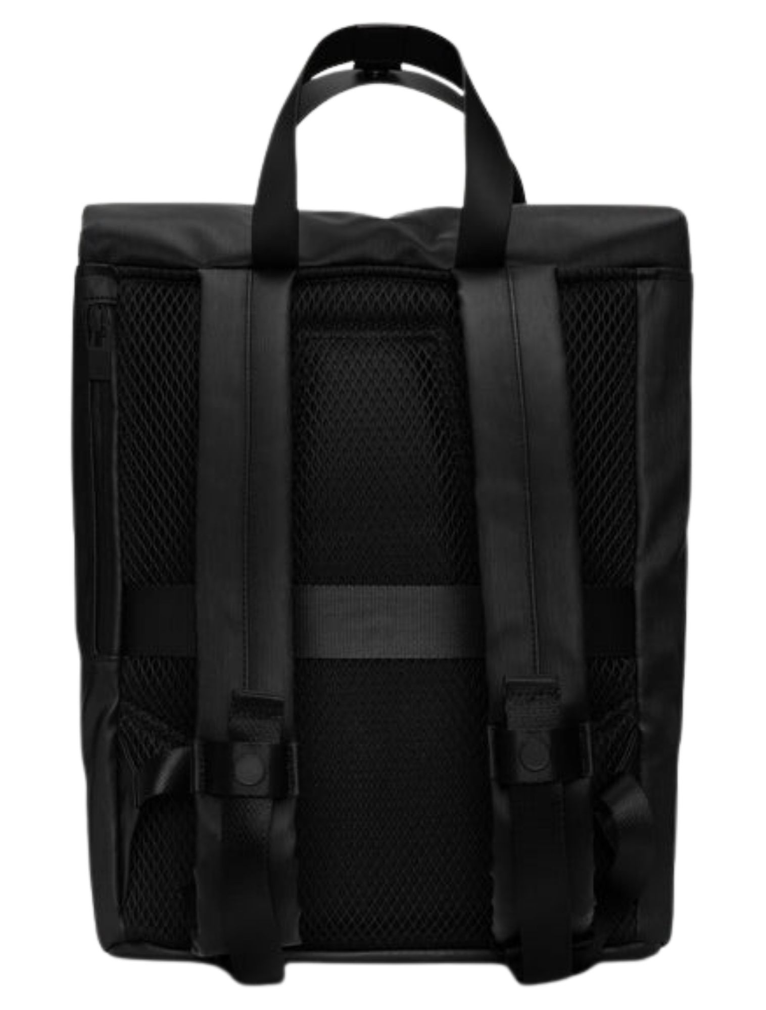 Rains - 2Way Tote Backpack W3 Black Grain - Dames - Rugtassen - 48334_11_2