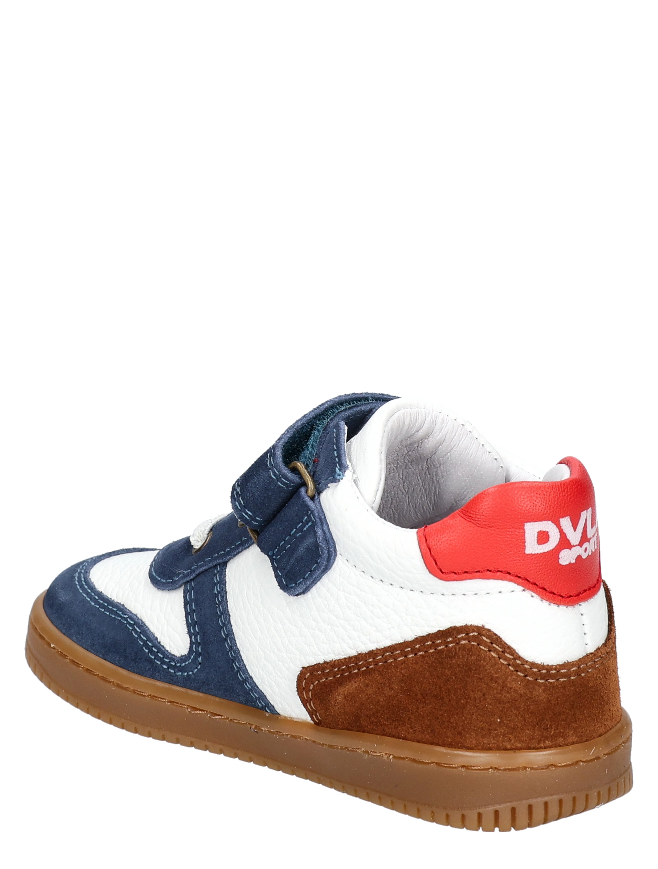 Develab - 44421 Red Combi - Jongens - Klittenbandschoenen - 50546_83_4