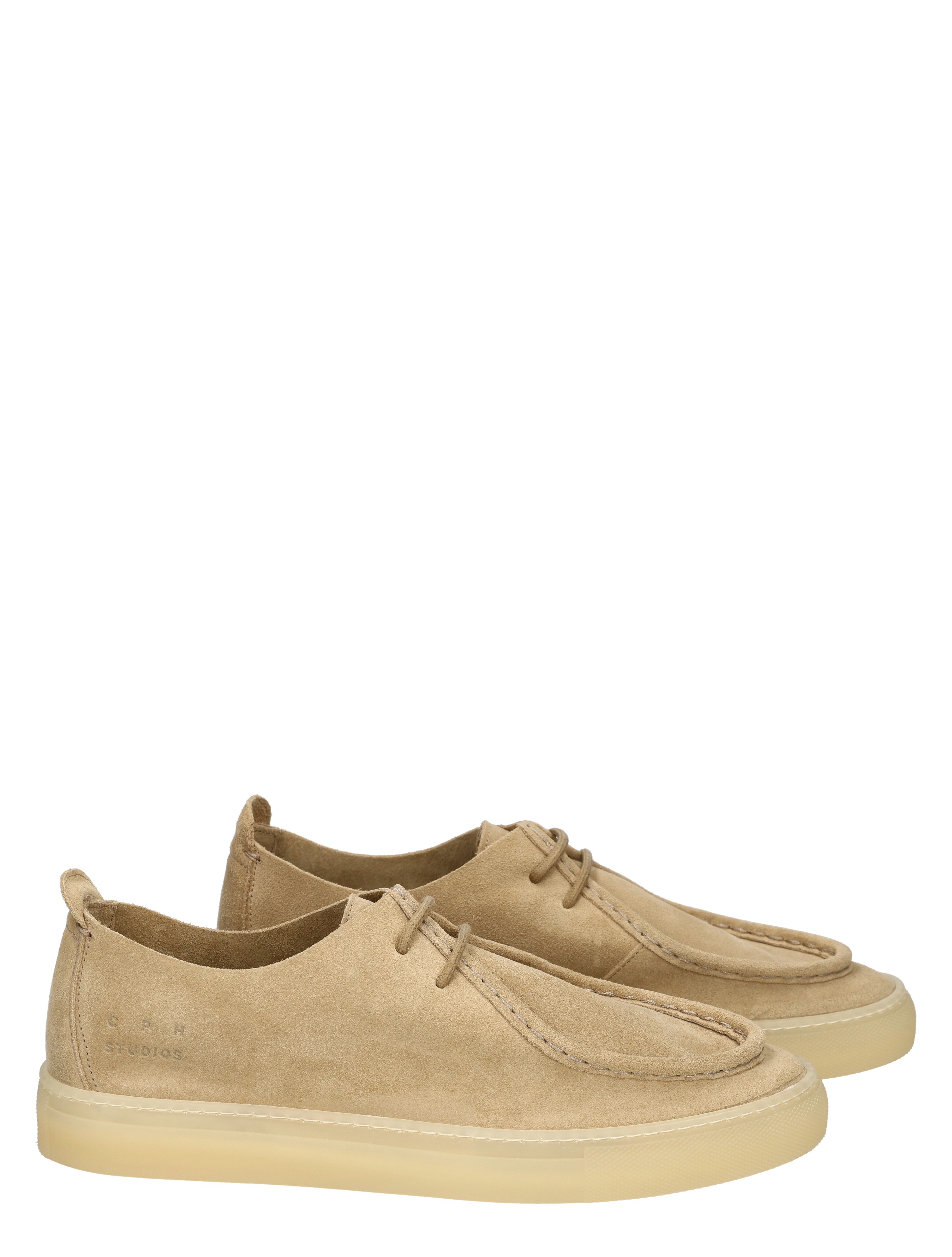 Copenhagen Studios - CPH 172 Suede Sand - Dames - Veterschoenen - Casual Veterschoenen - 50645_77_5