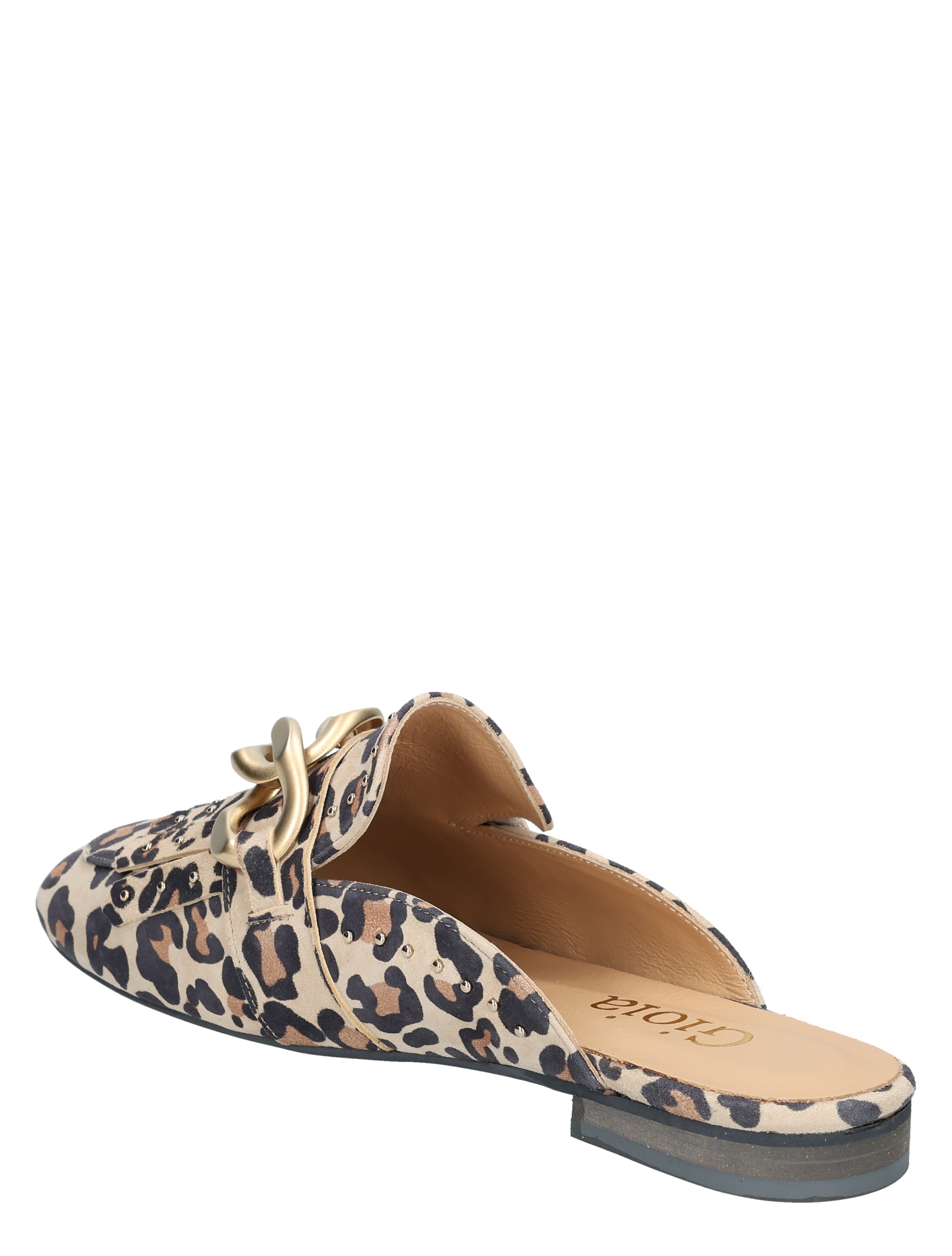 Gioia - Wynne 2 Tianna 2 2610141 Suede Leopard - Dames - Muiltjes - 50875_27_4