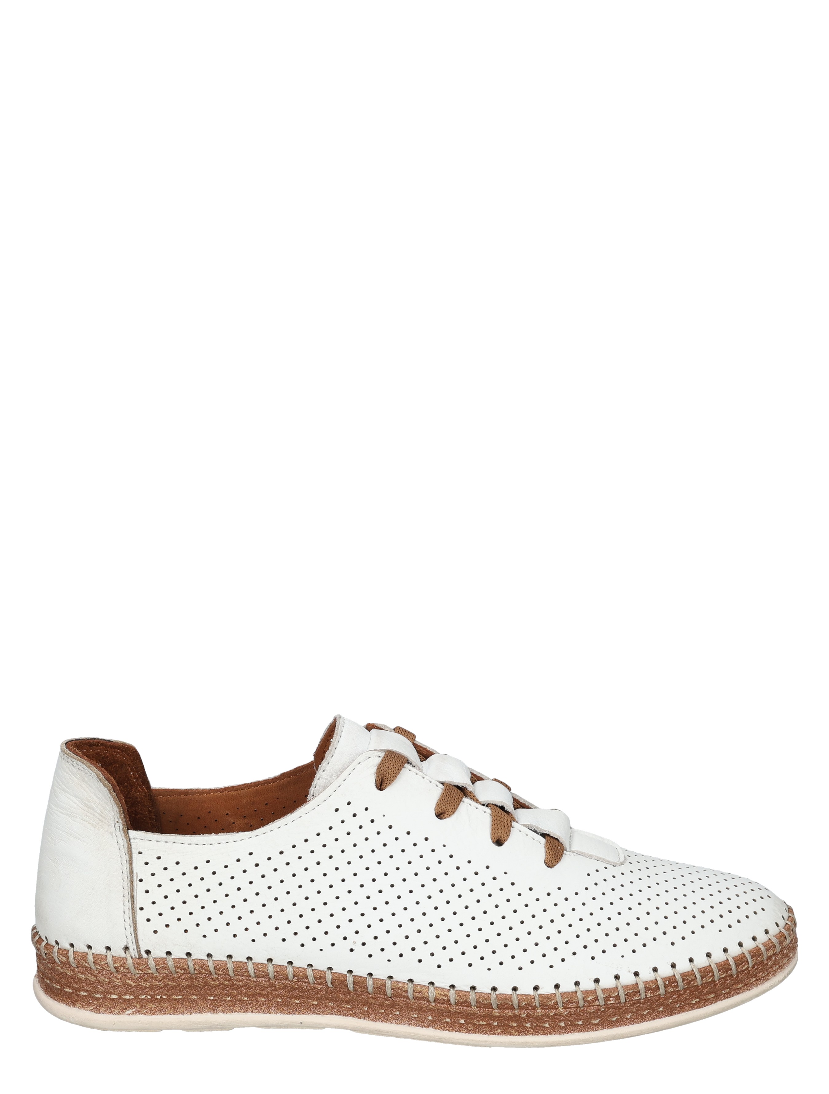 Cypres - Zen 2616180 R05TB04 White - Dames - Veterschoenen - Casual Veterschoenen - 50855_88_1