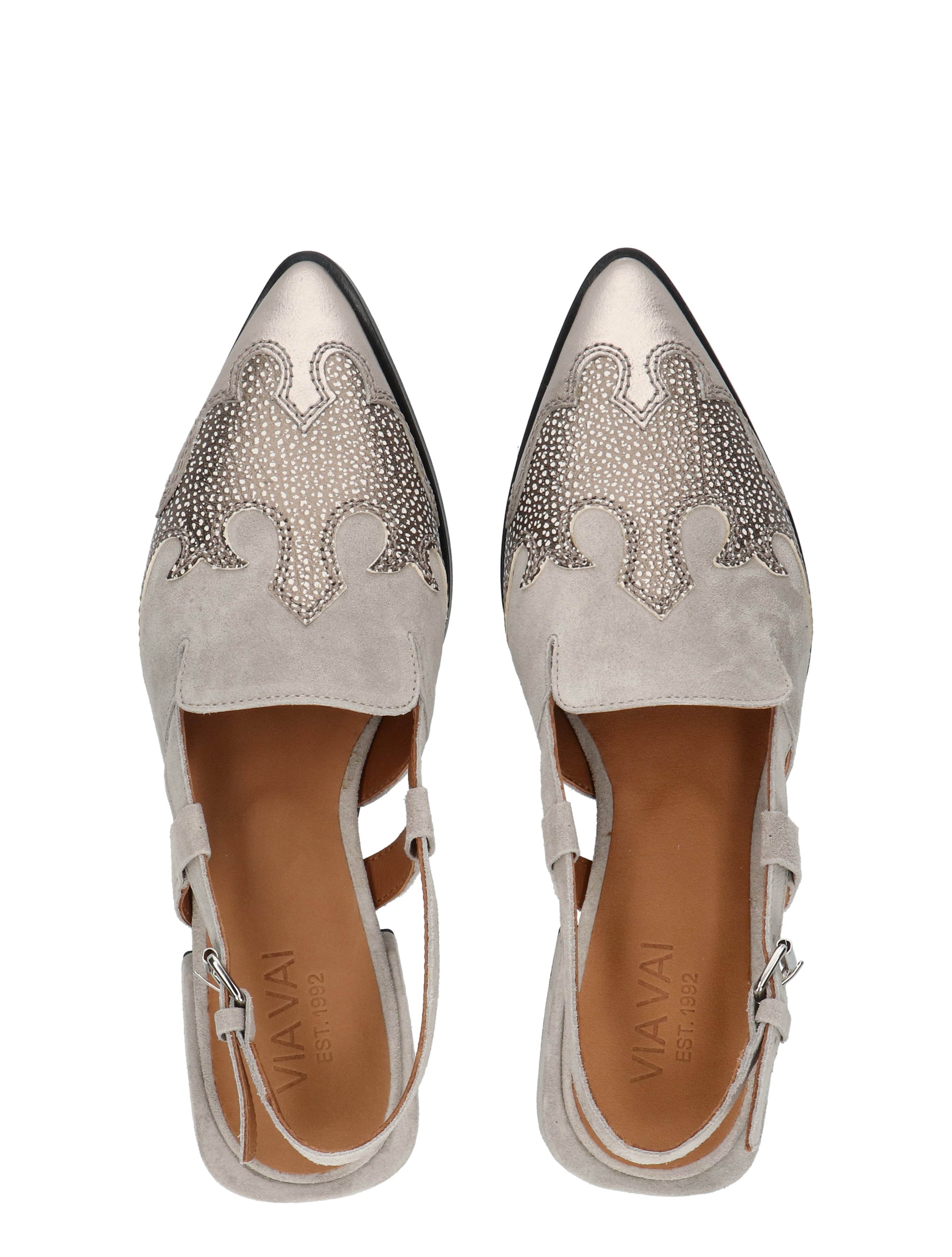 VIA VAI - Jazz Vaienna 62233 04-800 Soft Metallic Platino - Dames - Pumps - 50818_53_7