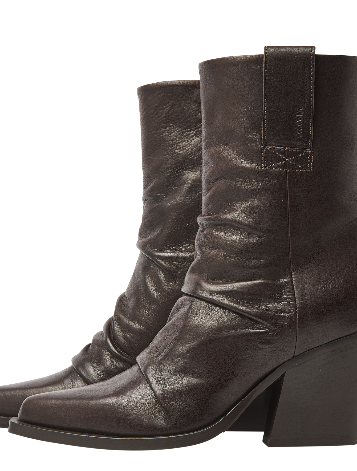 VIA VAI - Gioia Stella 62282 01-1310 Brown - Dames - Boots - Enkellaarsjes - 50058_22_5