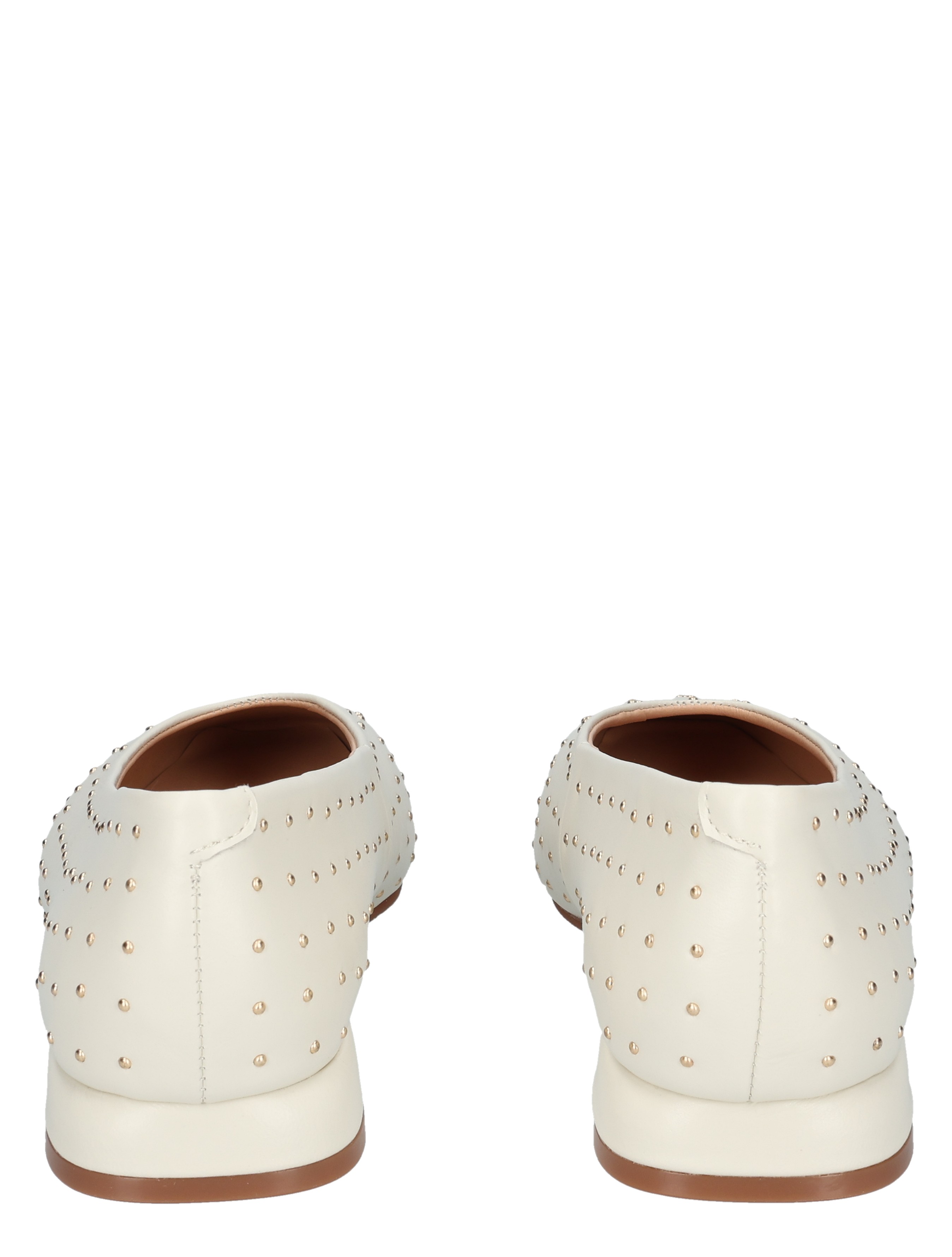 leer, gespikkelde, crème, wit, achterkant