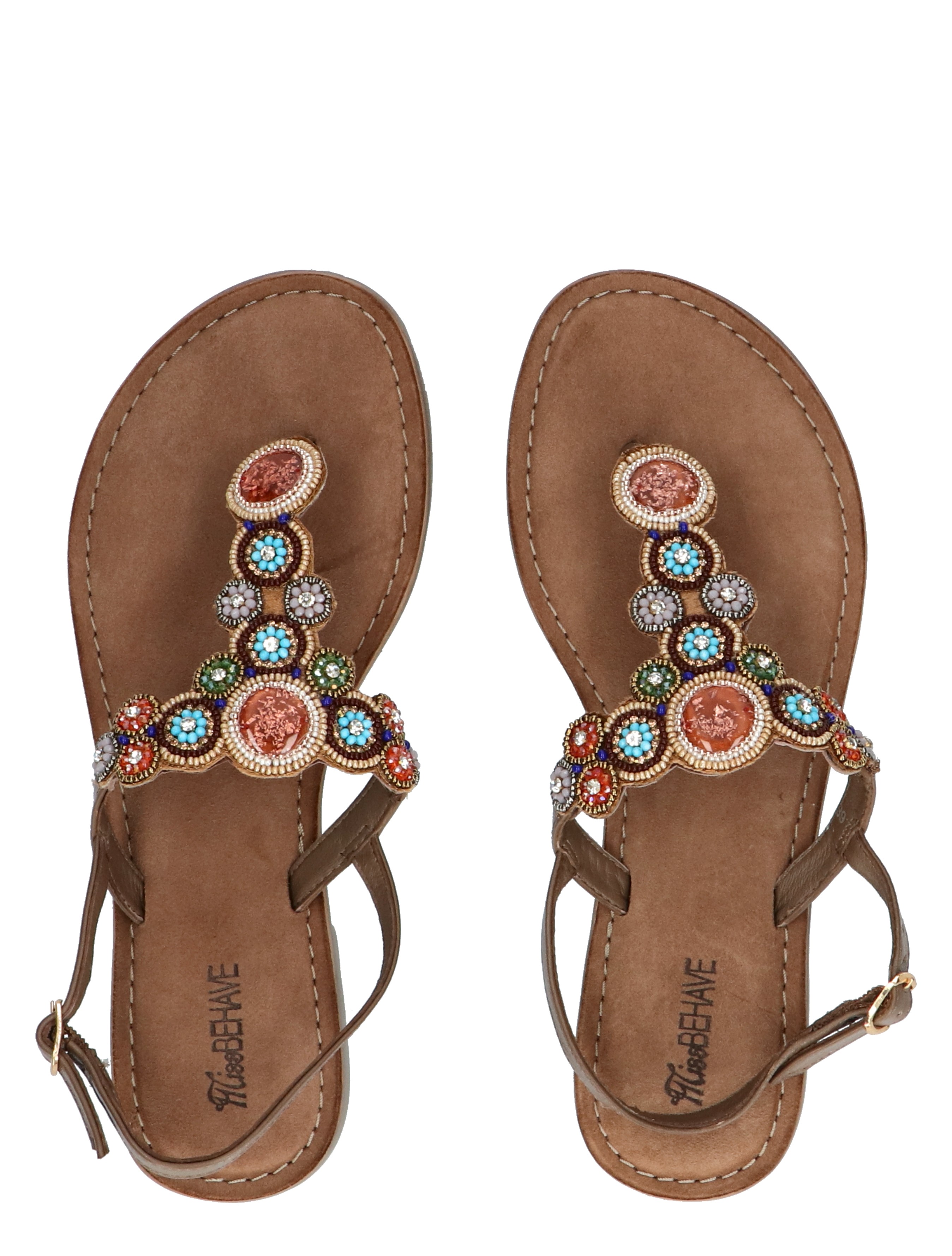 Miss Behave - IF9887 Taupe - Dames - Sandalen - 44764_22_6