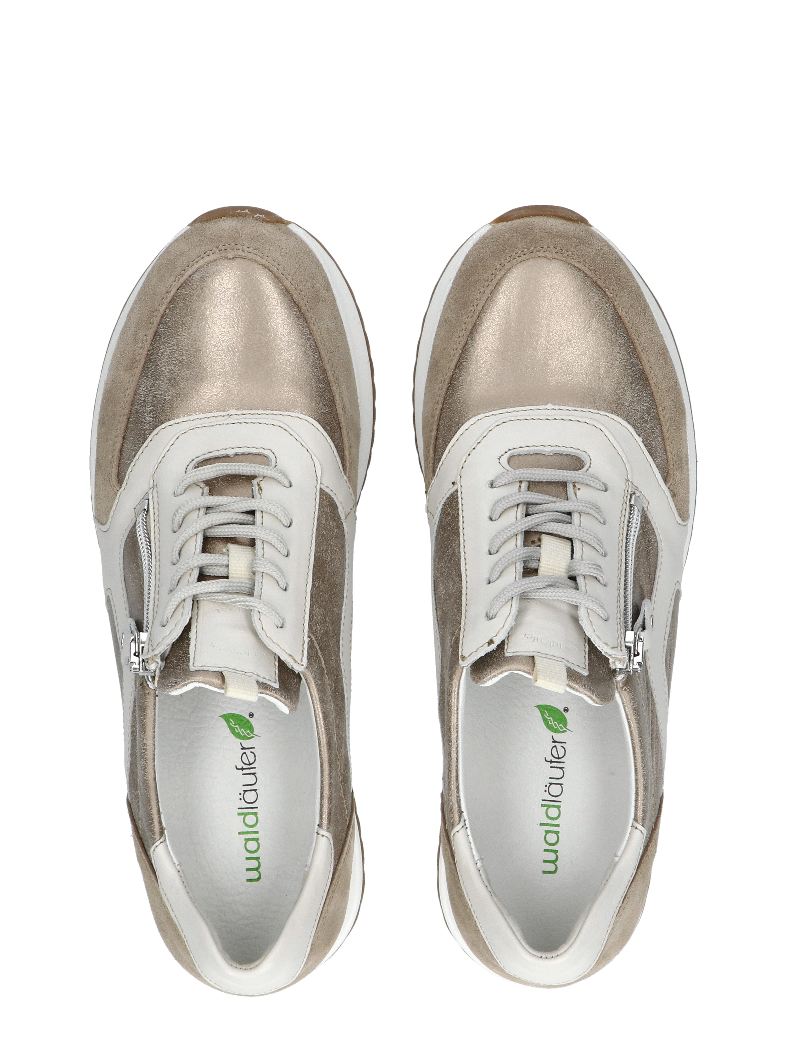 Waldlaufer - 752004 Gold H-Wijdte - Dames - Veterschoenen - Casual Veterschoenen - 47501_53_7