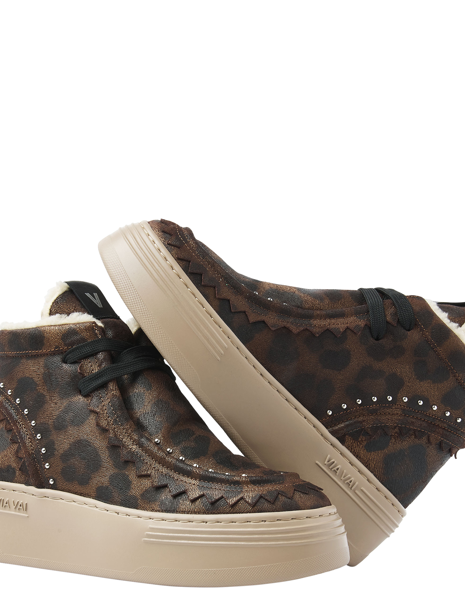 VIA VAI - Isa Callum 62337 01-1301 Brown - Sneakers - Dames - Lage Sneakers - 50076_22_5