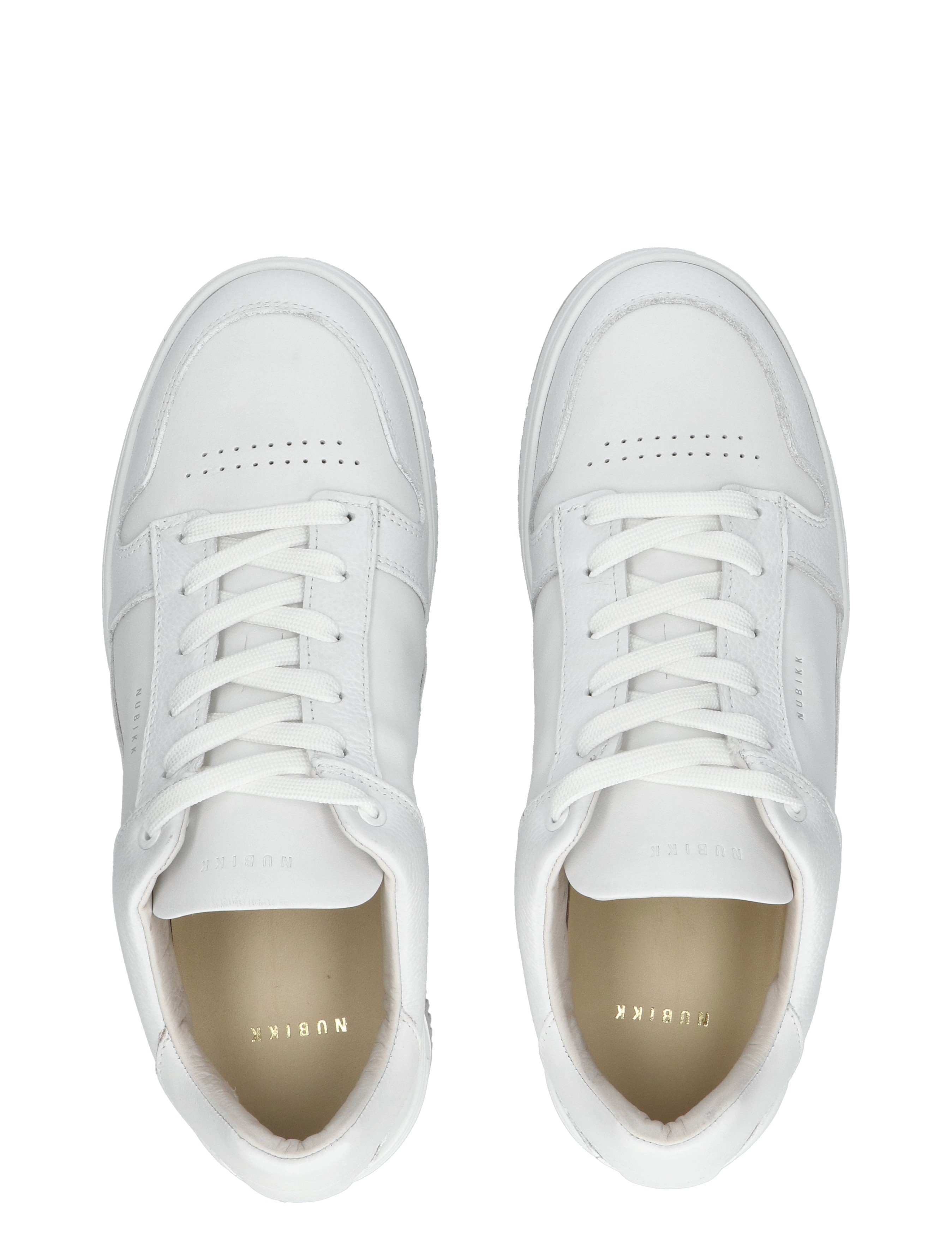 Basket Court Men White Combi Leather
