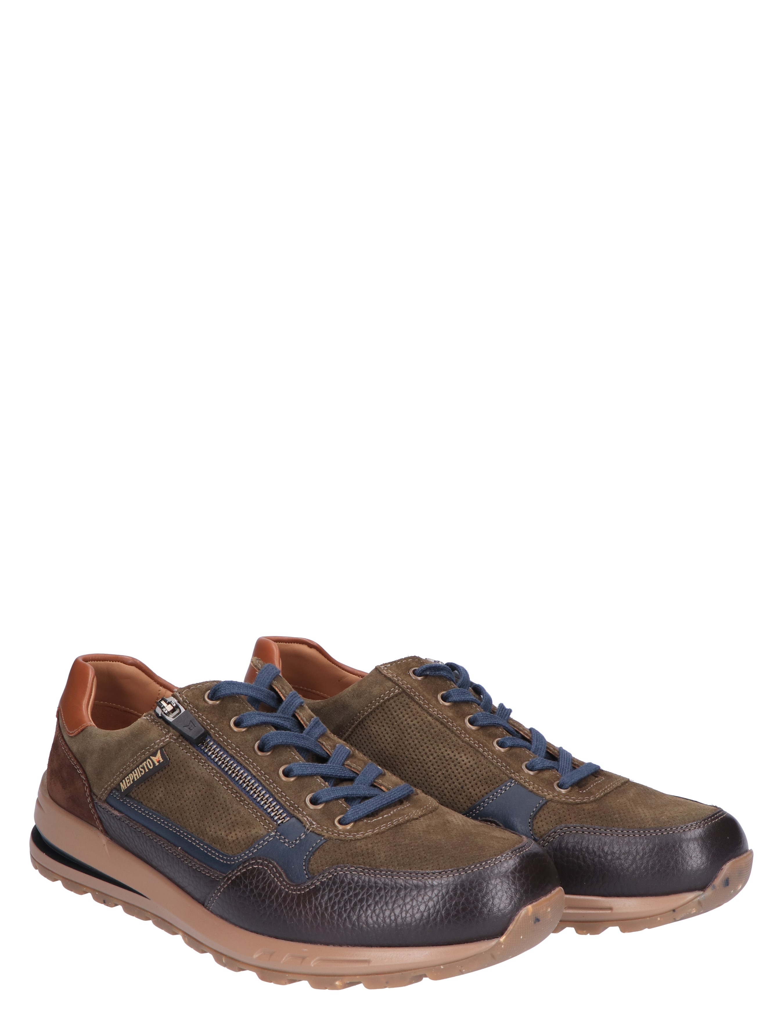 Mephisto - Bradley Dark Brown H-Wijdte - Heren - Veterschoenen - Casual Veterschoenen - 46012_26_5