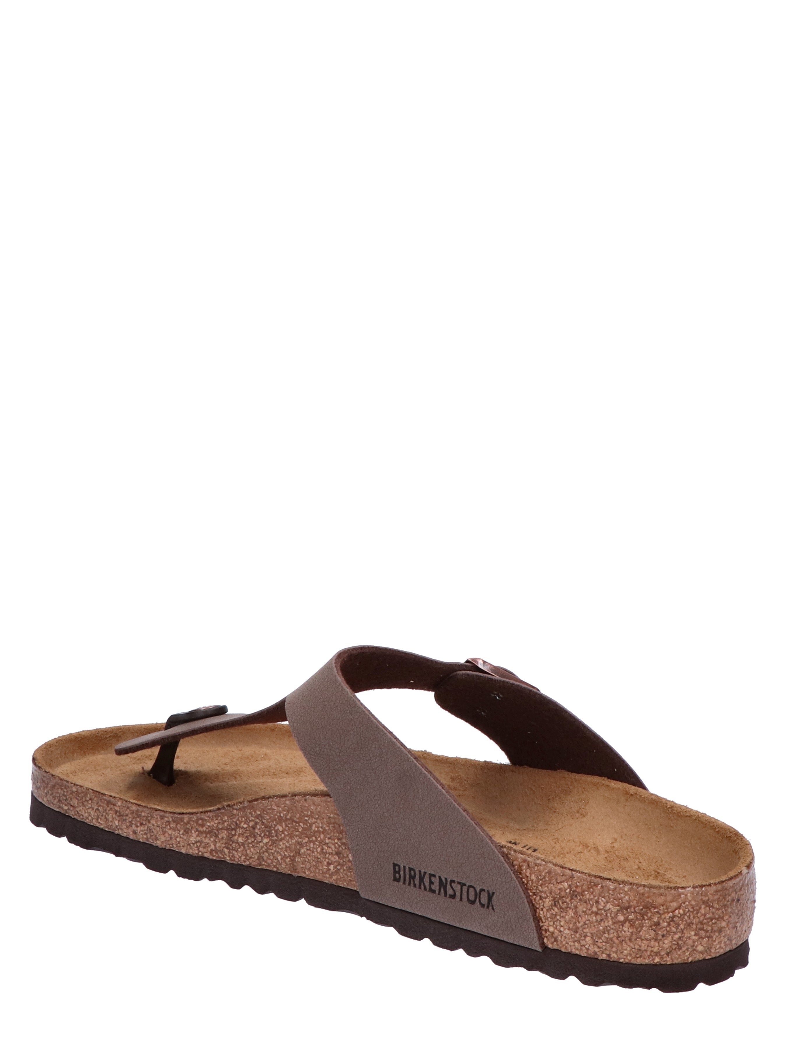 Birkenstock - Gizeh-4 Mocca Birko-Flor Regular - Heren - Slippers - 43750_22_6
