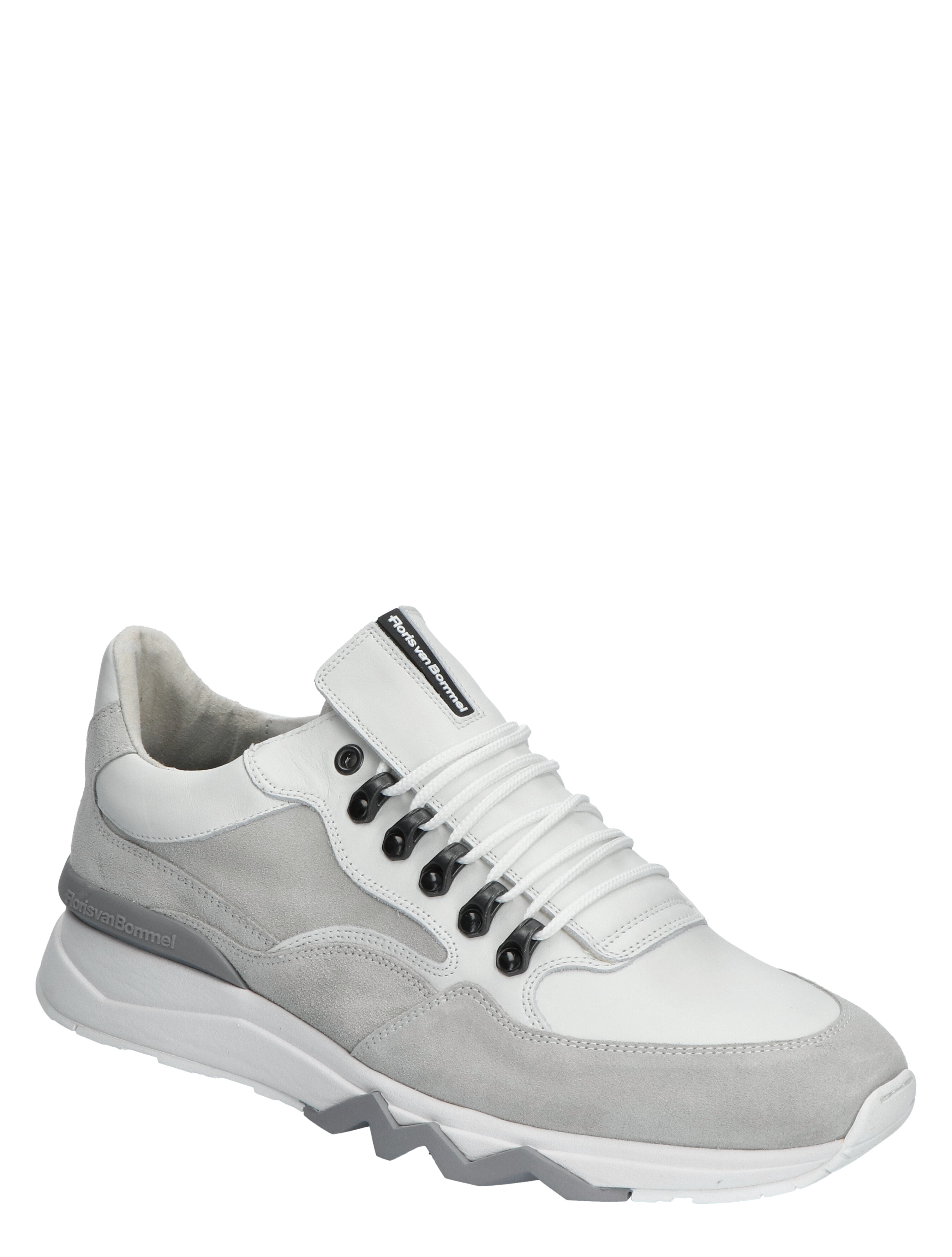 Floris van Bommel - De Zager 01.05 White G+ Wijdte - Heren - Lage Sneakers - Sneakers - 41328_88_3