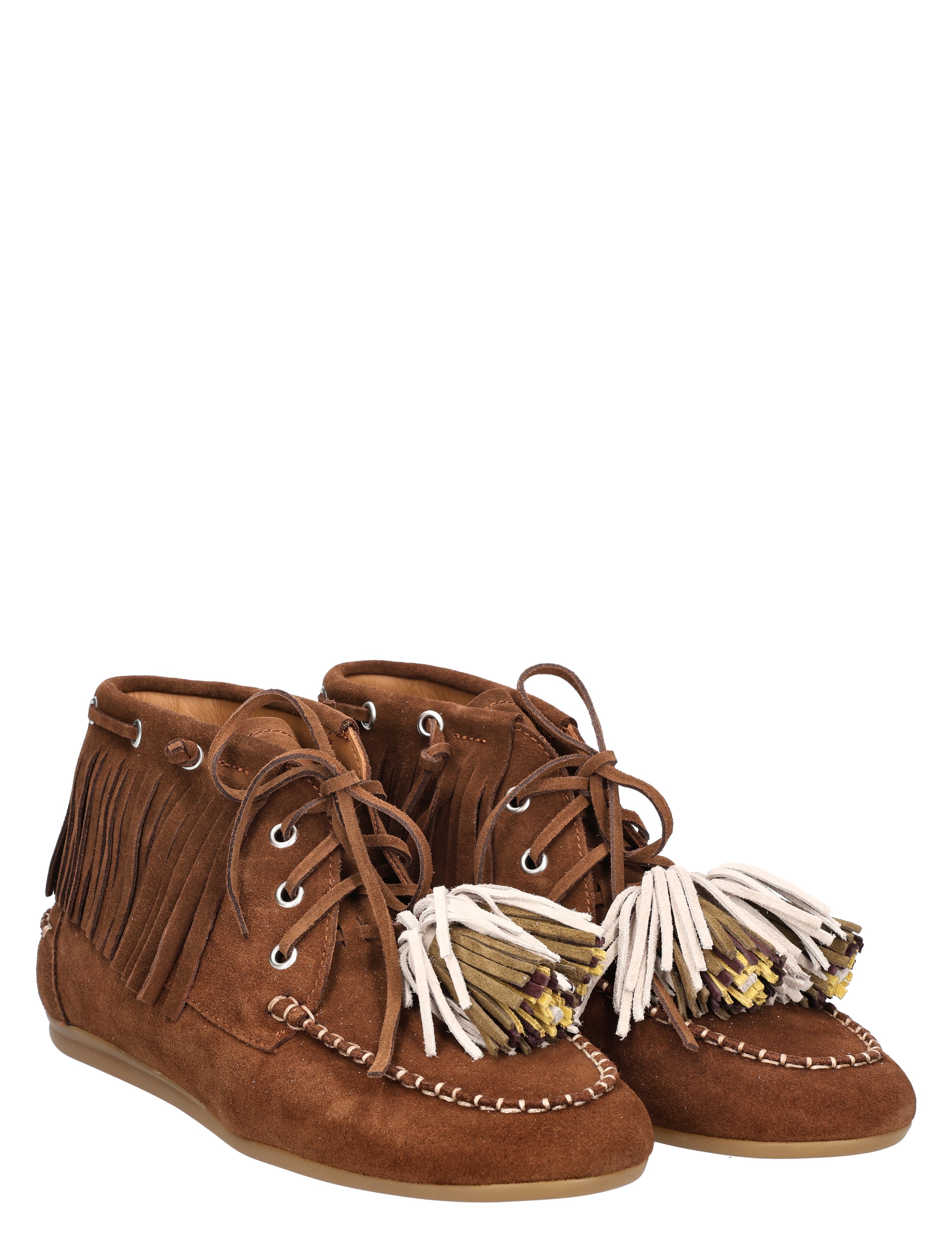 Toral Shoes - Mausi Suede Volley Brown - Dames - Boots - Veter Boots - 49644_22_5