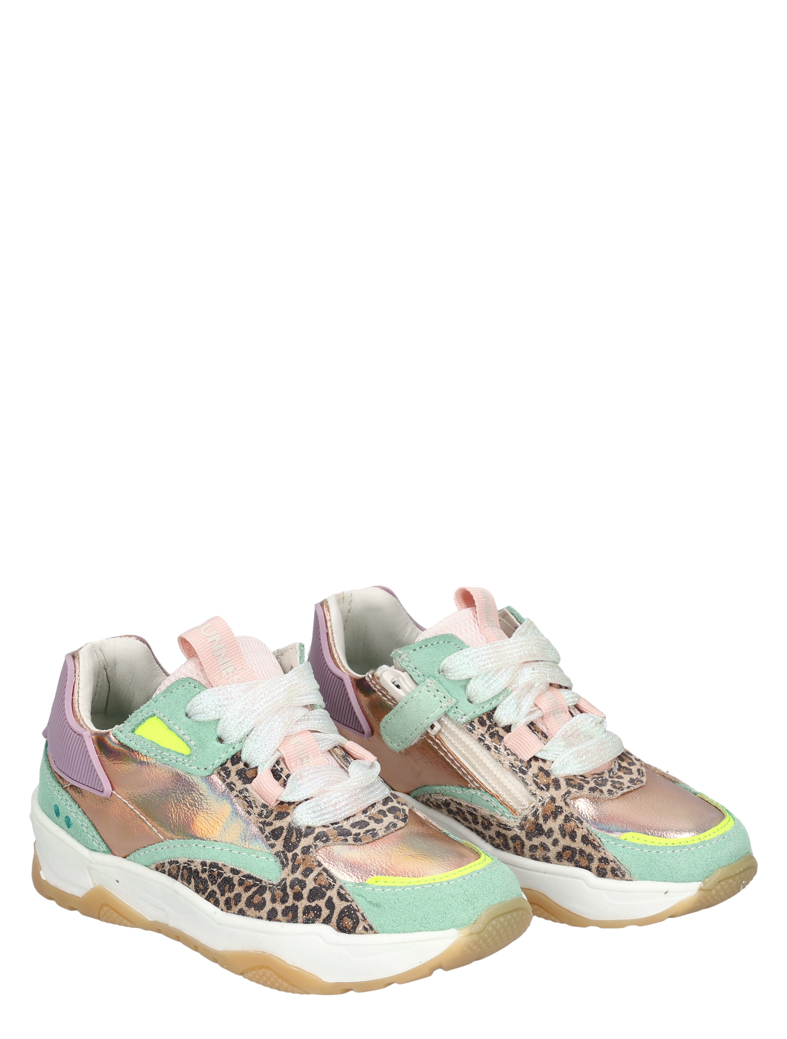 Bunnies - Cody Chunky Dark Mint - Meisjes - Veterschoenen - 50599_66_5