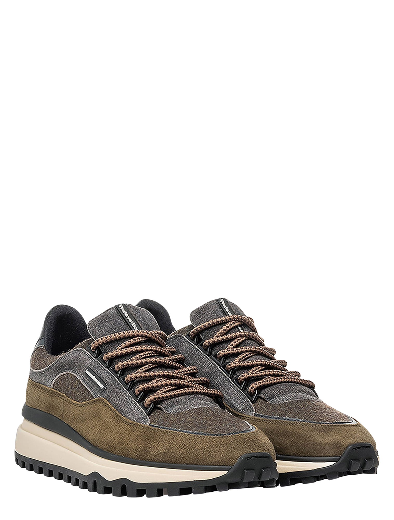 Floris van Bommel - De Gripper SFM-10248 03.01 Dark Green G+ Wijdte - Heren - Lage Sneakers - Sneakers - 50125_66_2