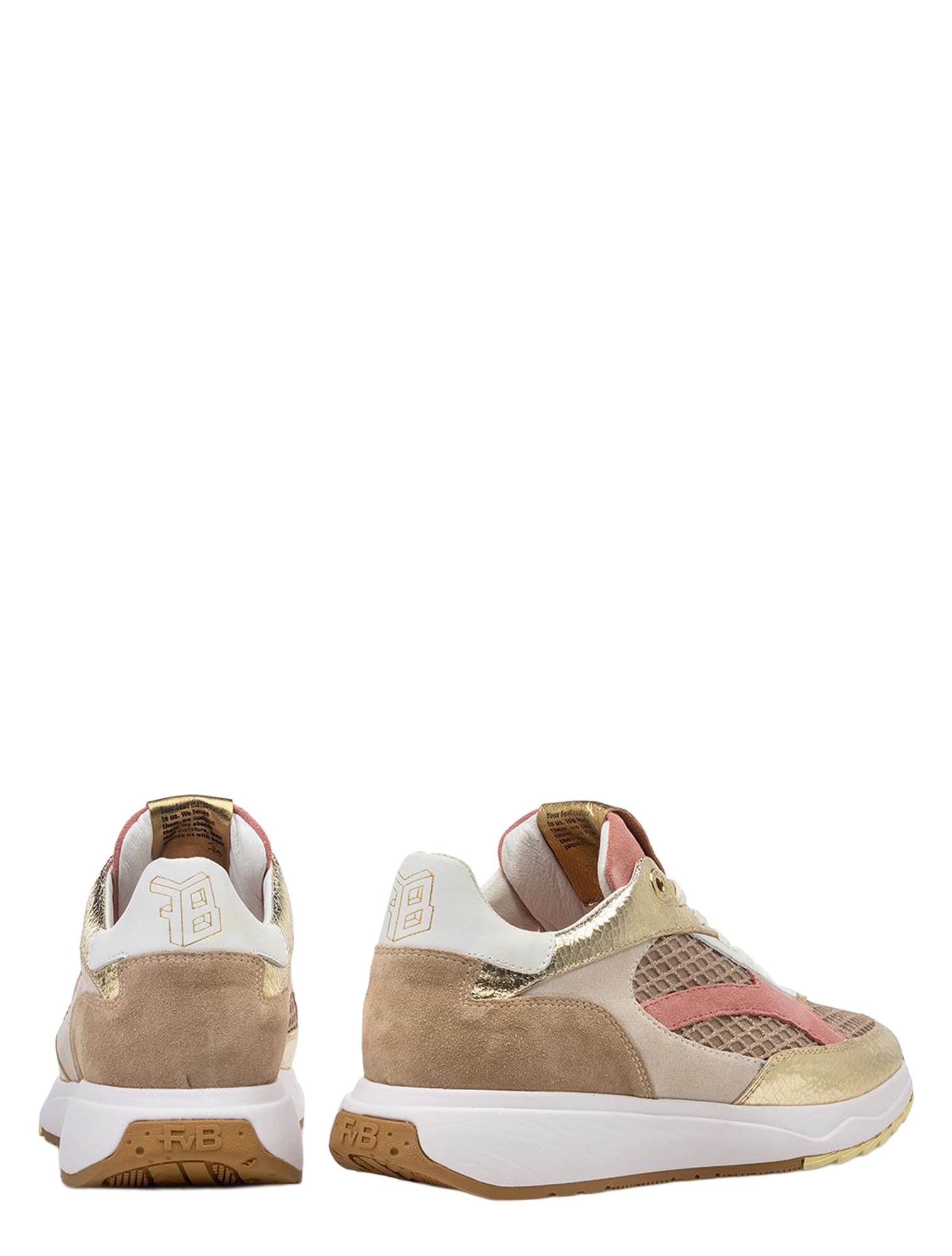 Floris van Bommel - Suvi 10138 02.17 Gold - Sneakers - Dames - Lage Sneakers - 51478_53_4