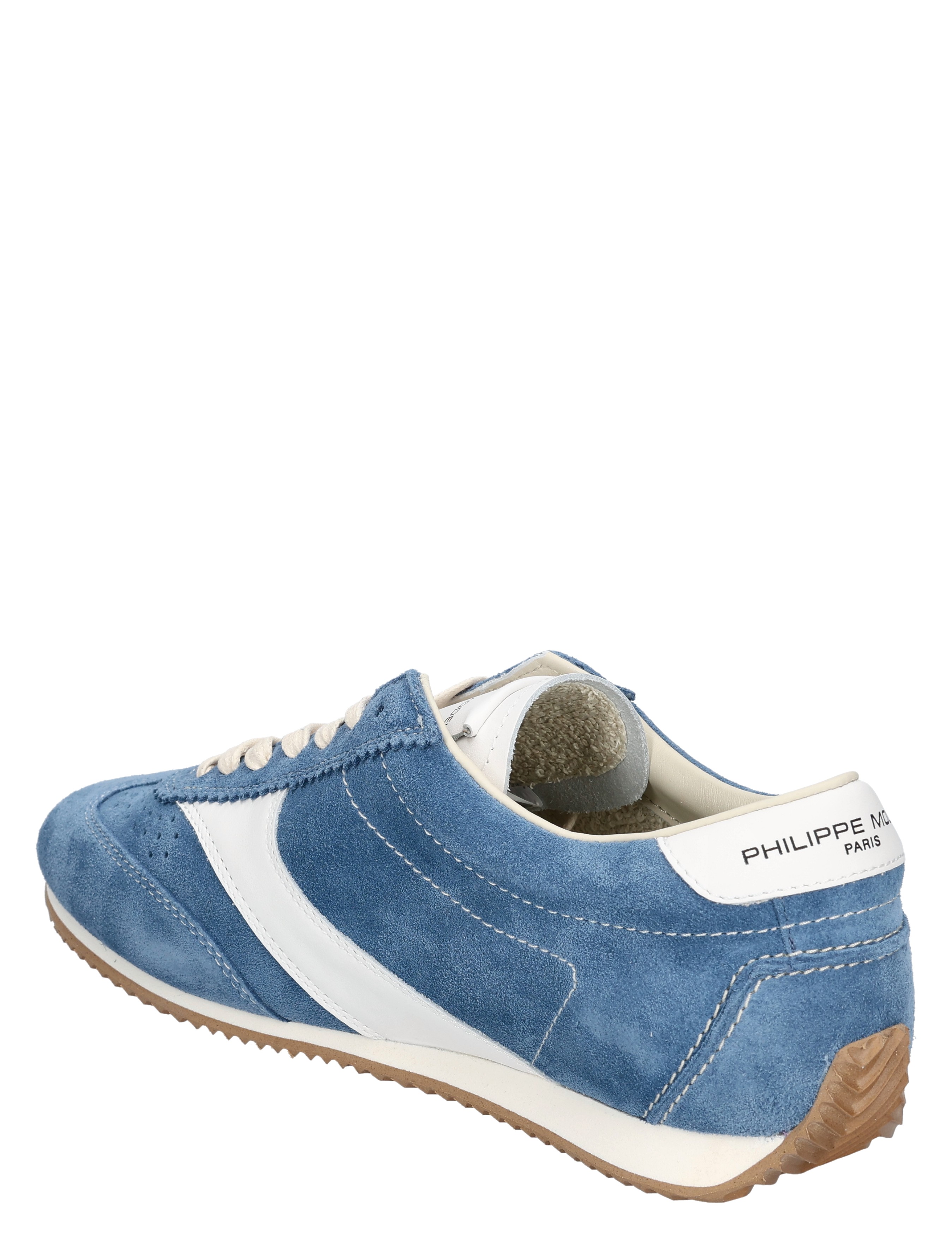 Philippe Model - PNLD Planche Low Woman D001 Daim Denim - Dames - Sneakers - Lage Sneakers - 49962_33_4