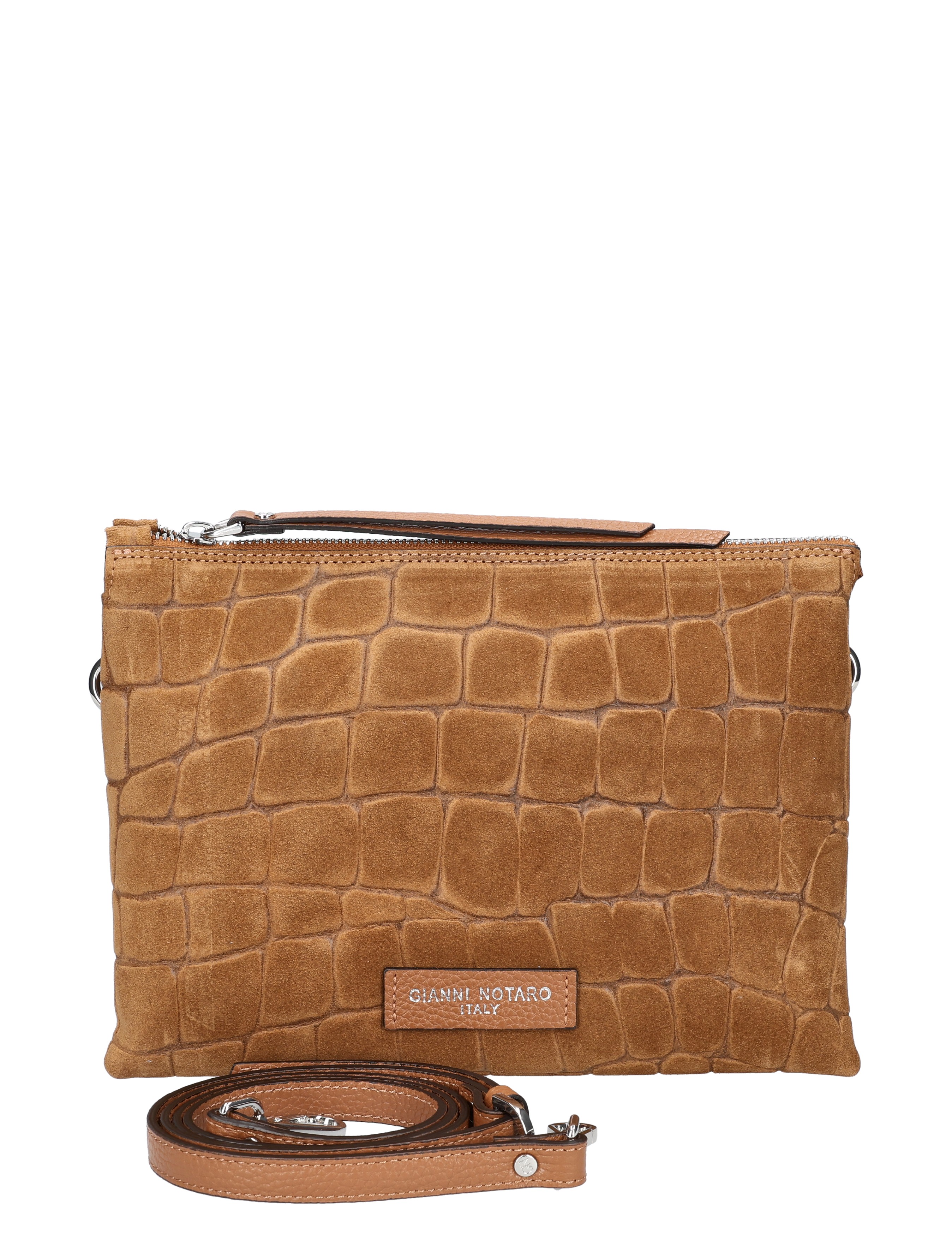 Carol J - 335 Suede Cocco Cuoio - Schoudertassen - Dames - 52324_02_2