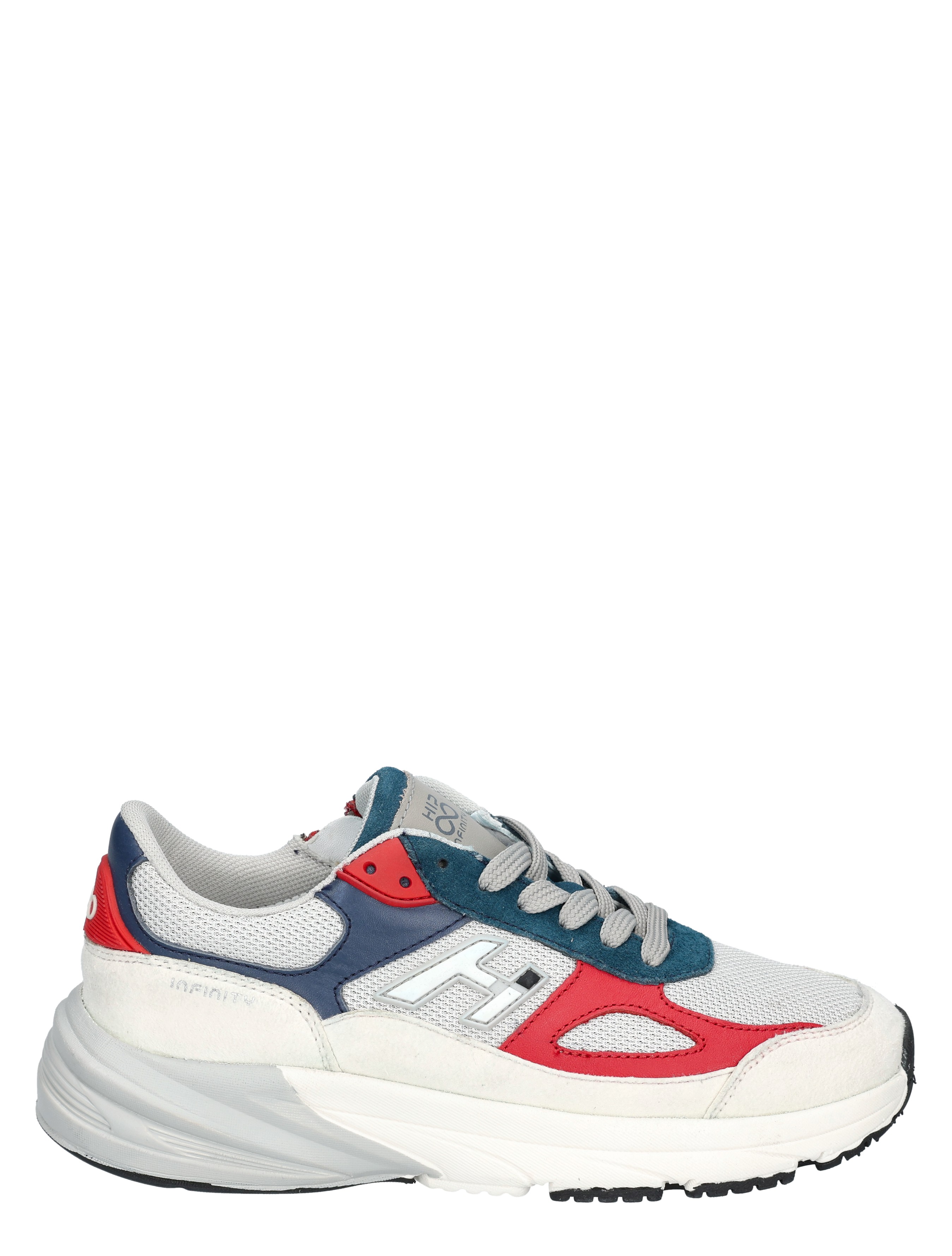 Hip - H1667 Red Combi - Sneakers - Lage Sneakers - Jongens - 50588_84_1