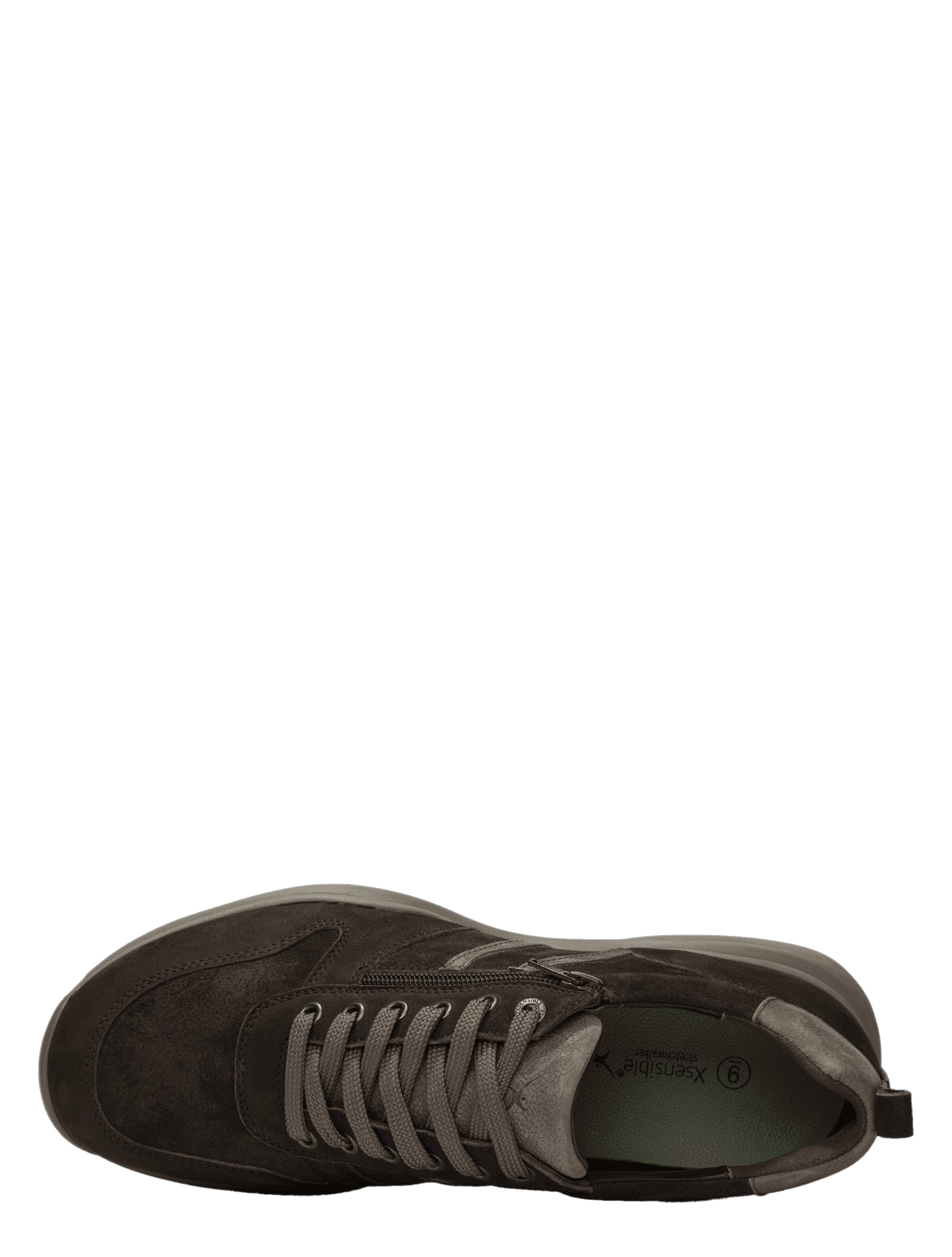 Xsensible - 30073.2 360 Dark Brown Combi H-Wijdte - Heren - Veterschoenen - Casual Veterschoenen - 50486_22_4