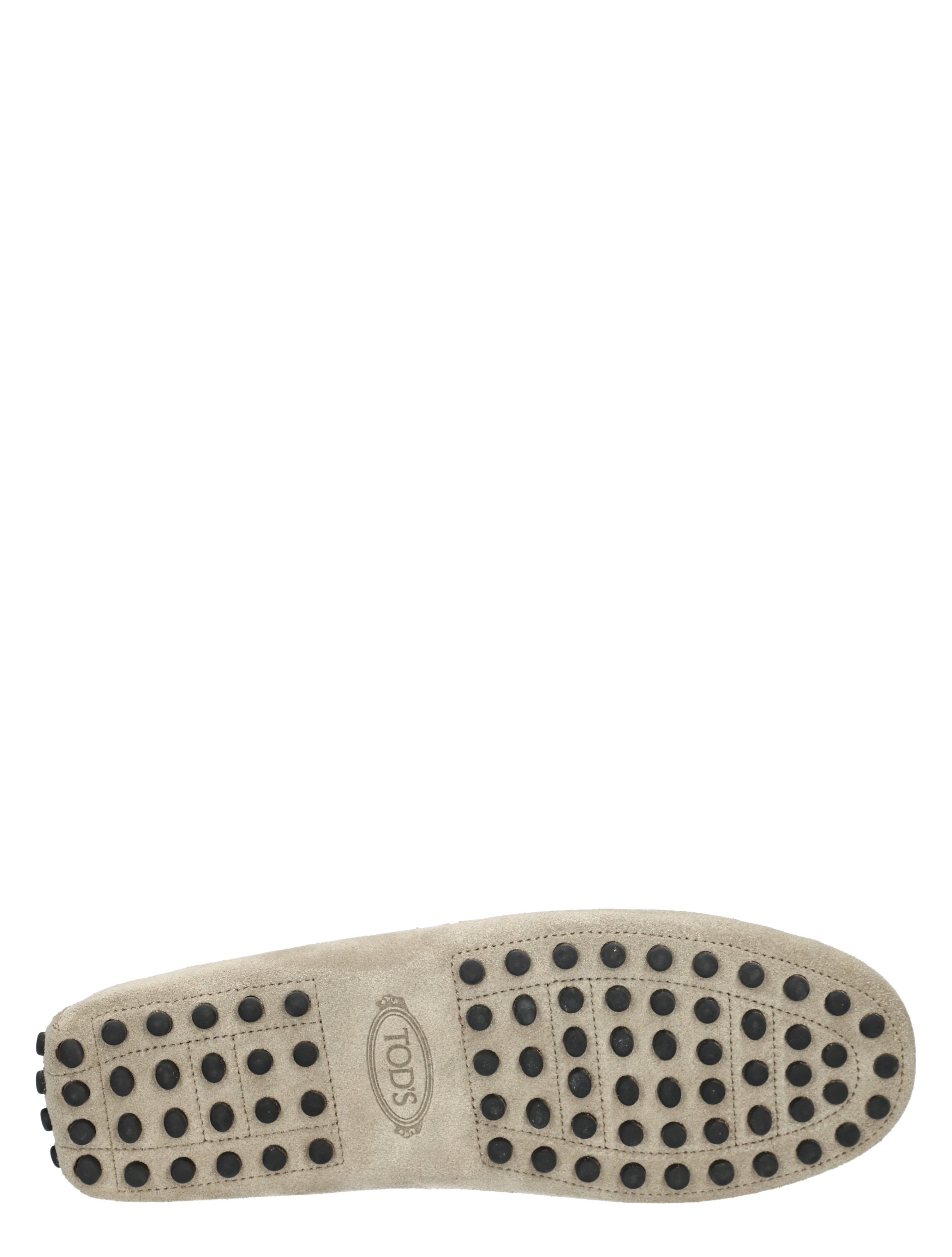 Tods - Gommino in Suede C405 Beige - Heren - Loafers - 49665_77_9