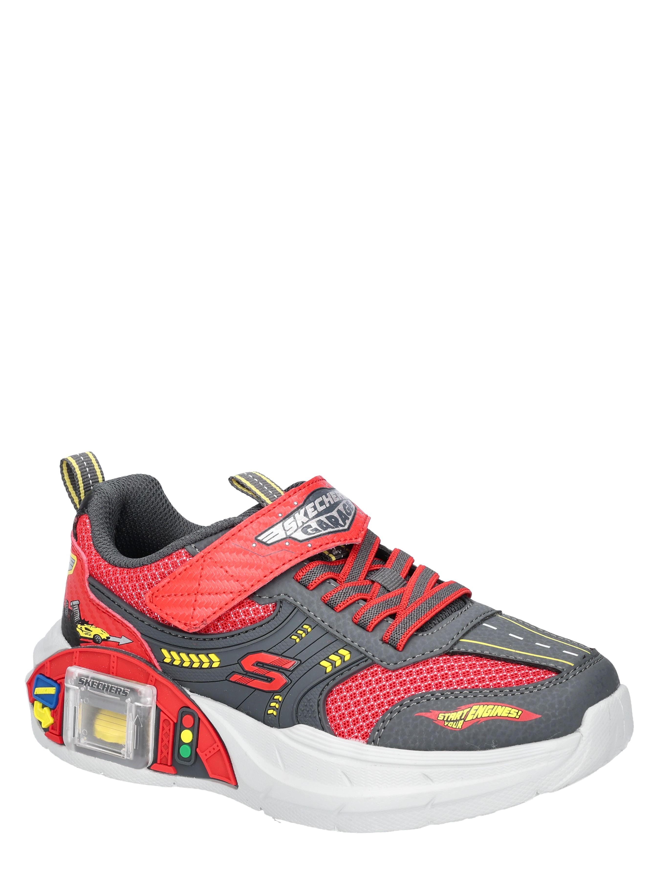 sneaker, sportschoen, rood, grijs, veterantielement