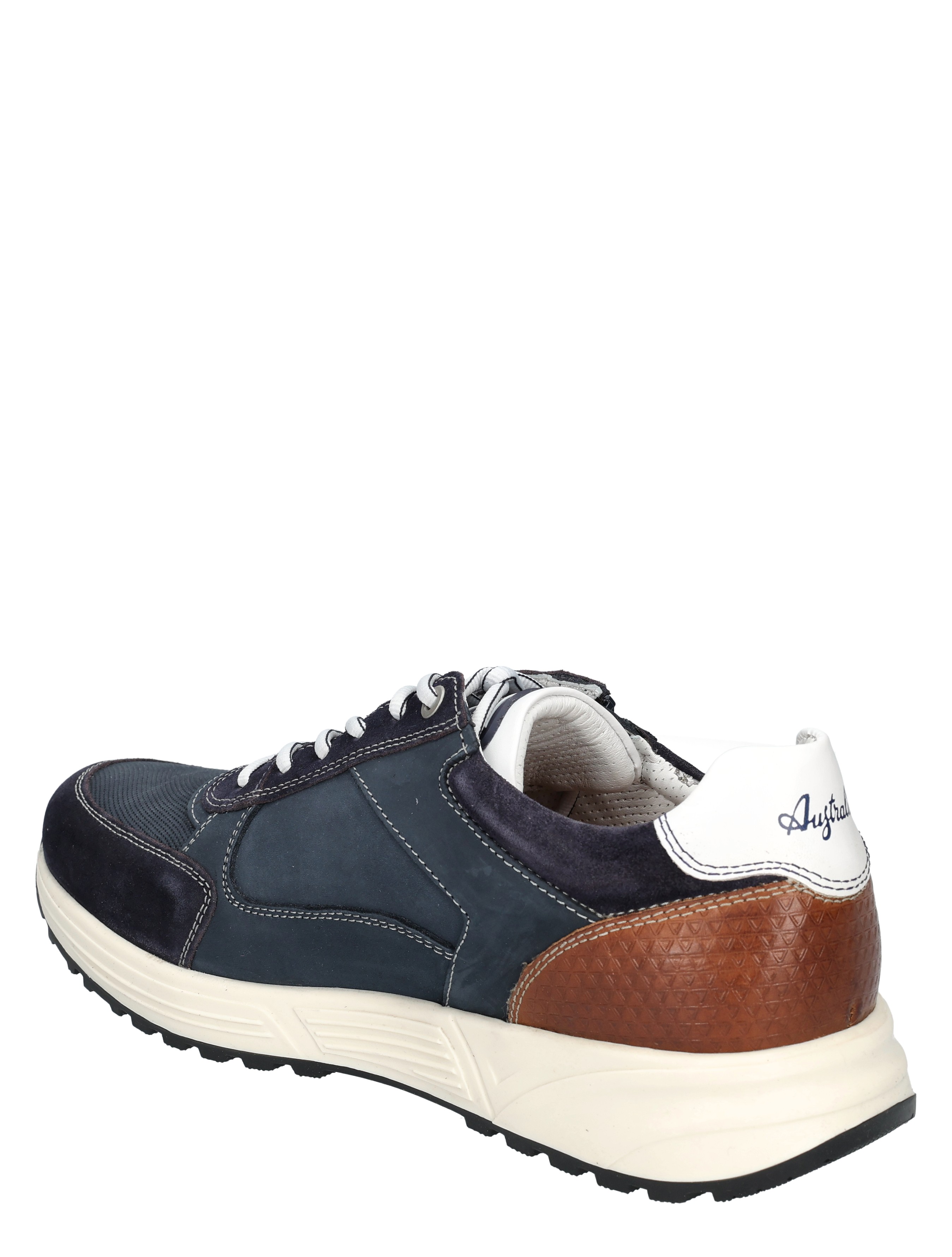 Australian - Discover 15.1686.01.SKV Blue Tan White - Heren - Veterschoenen - Casual Veterschoenen - 50778_33_4
