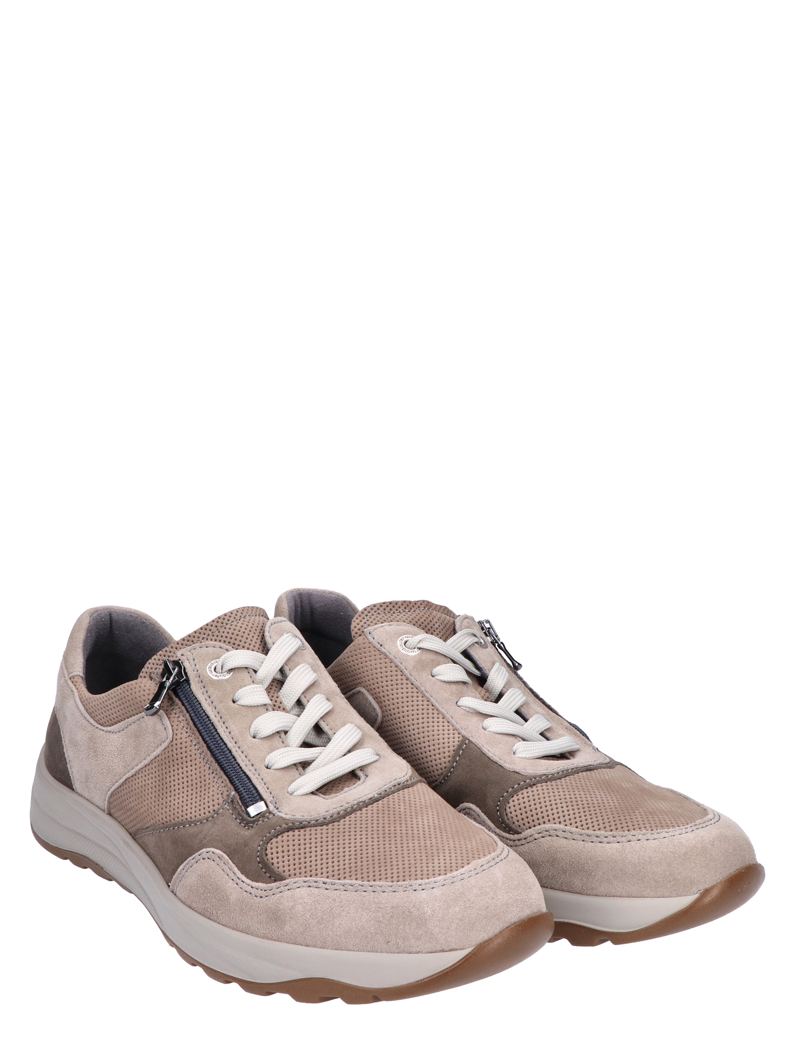 Waldlaufer - 662001 Grey Beige K-Wijdte - Heren - Veterschoenen - Casual Veterschoenen - 47510_77_5