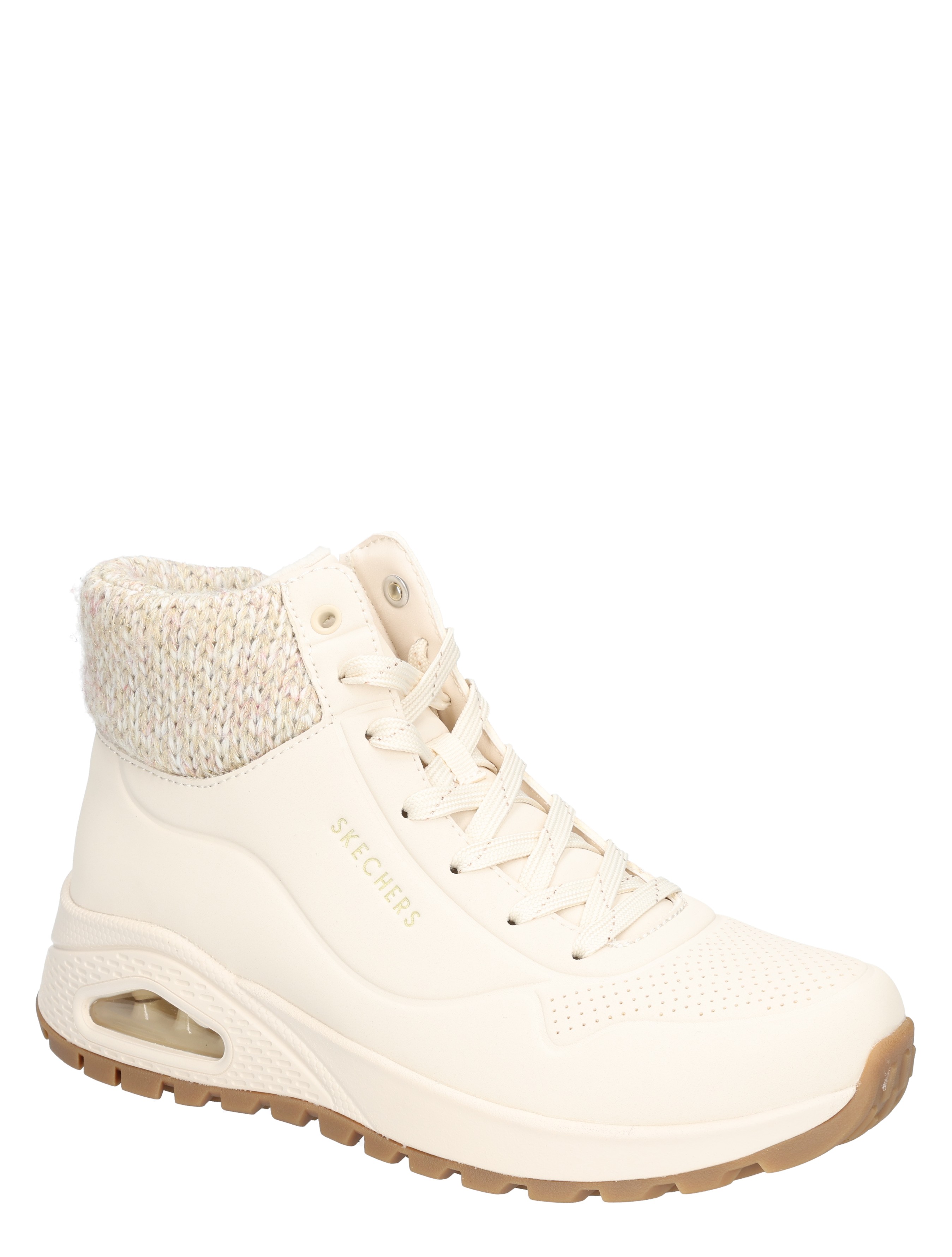 Skechers - Uno Rugged Darling Days Natural - Sneakers - Dames - Hoge Sneakers - 48194_77_3
