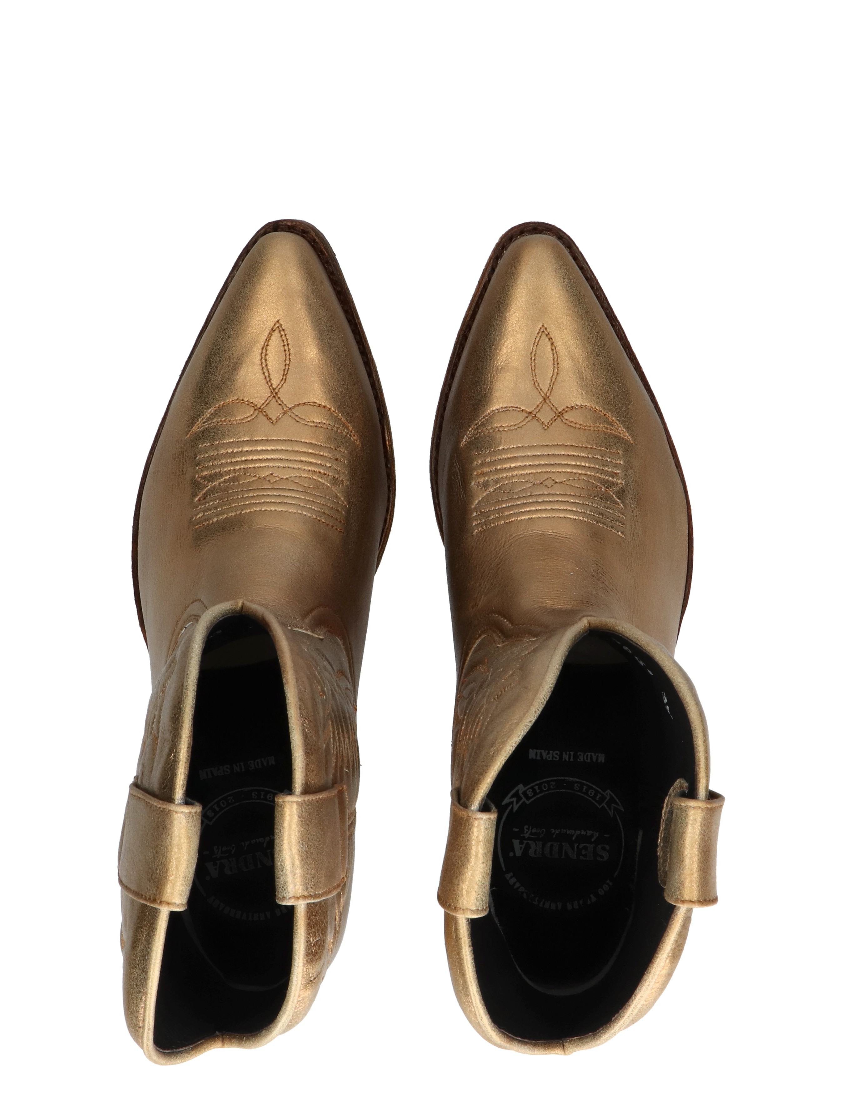 Sendra - 18651 Rosmy Flex Polverosso Oro - Dames - Boots - Cowboylaarzen - 45949_53_7