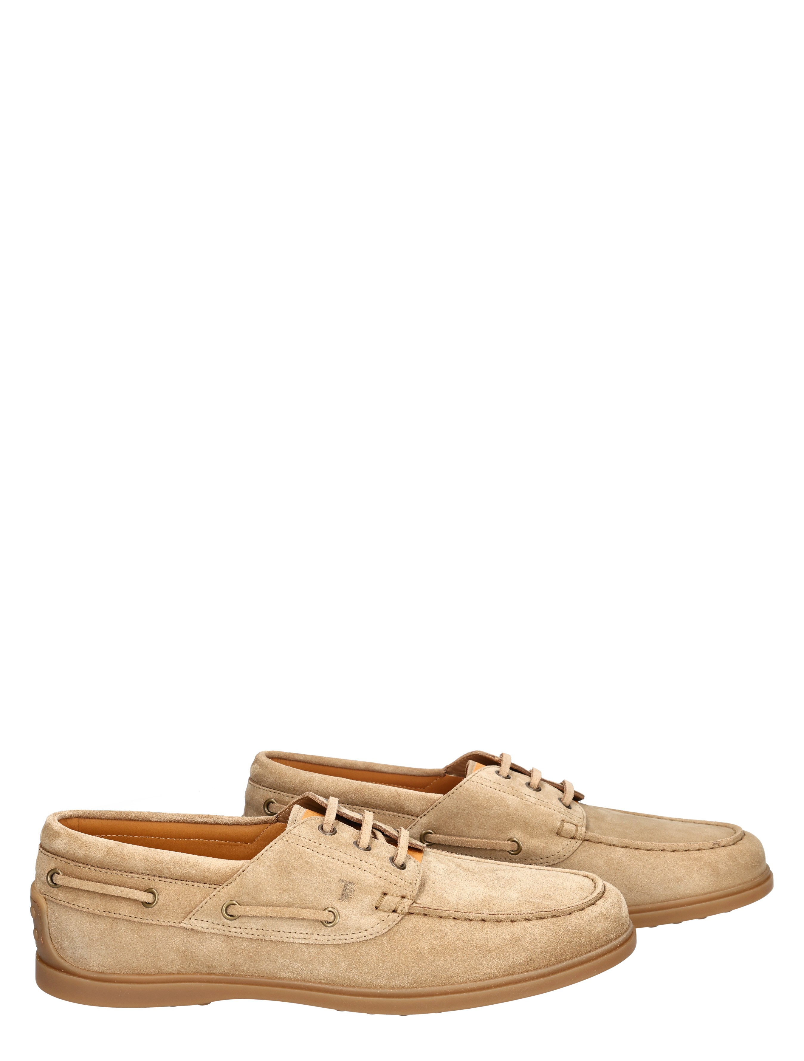 Tods - Barca in Suede C801 Beige - Heren - Loafers - 49667_77_6