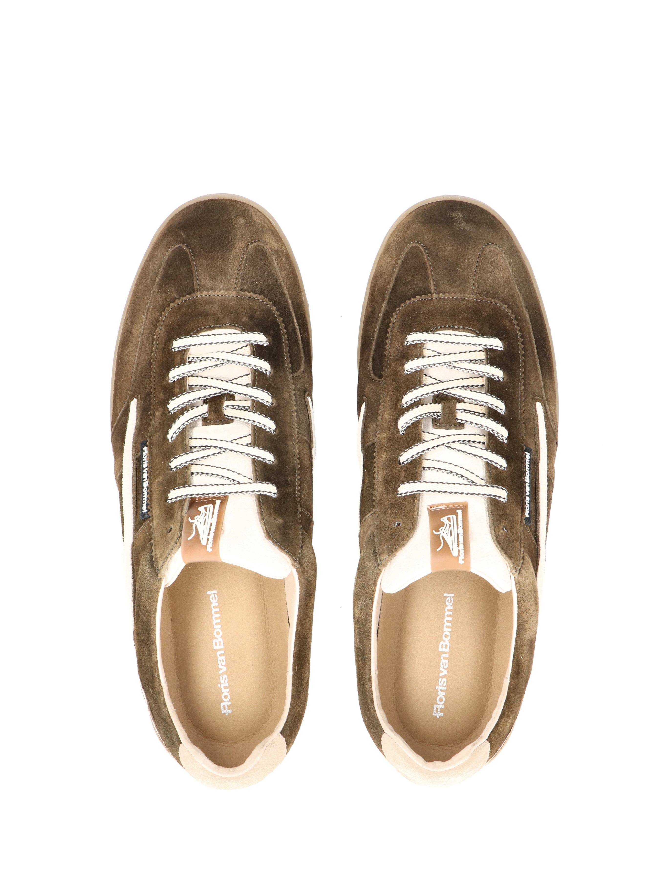 Floris van Bommel - De Zaler SFM-10224 50-02 Green G+ Wijdte - Heren - Lage Sneakers - Sneakers - 49301_66_7