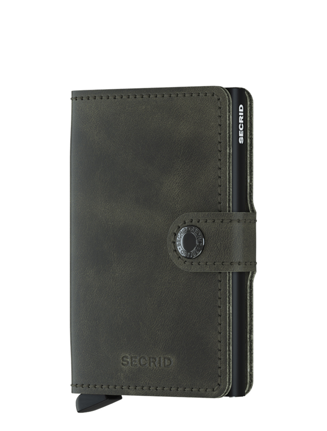 Miniwallet Vintage Olive Black