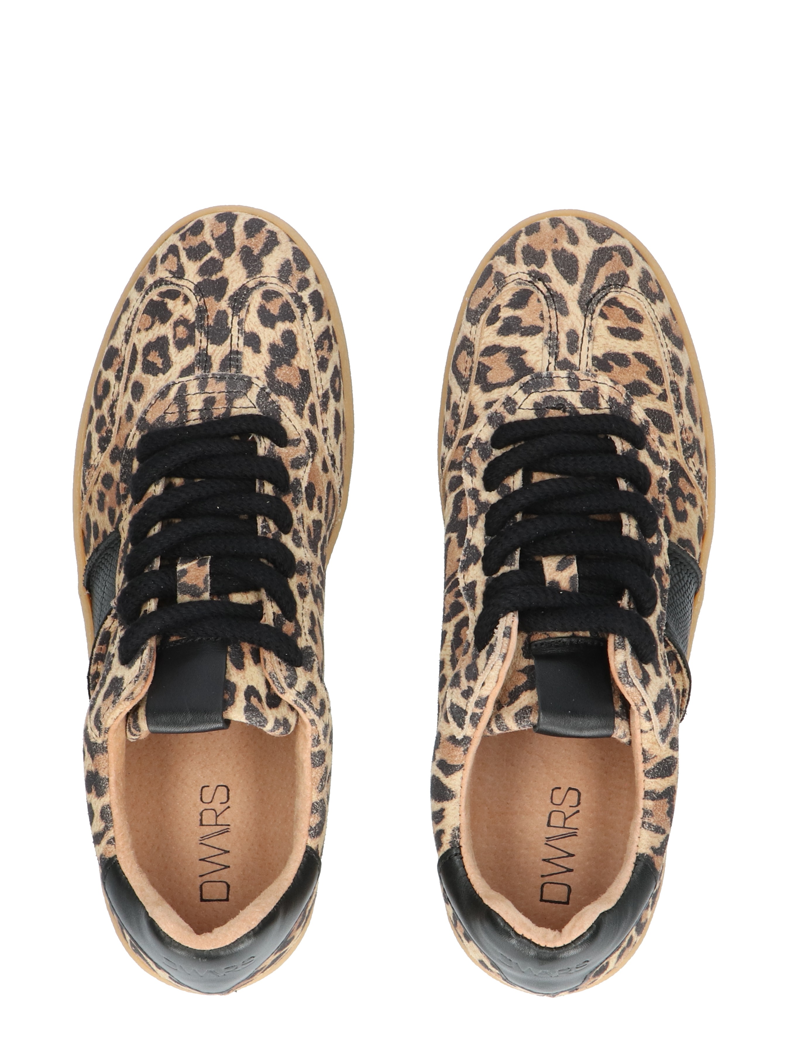 DWRS Label - Poona Cognac Black 8258 - Sneakers - Dames - Lage Sneakers - 47192_21_7