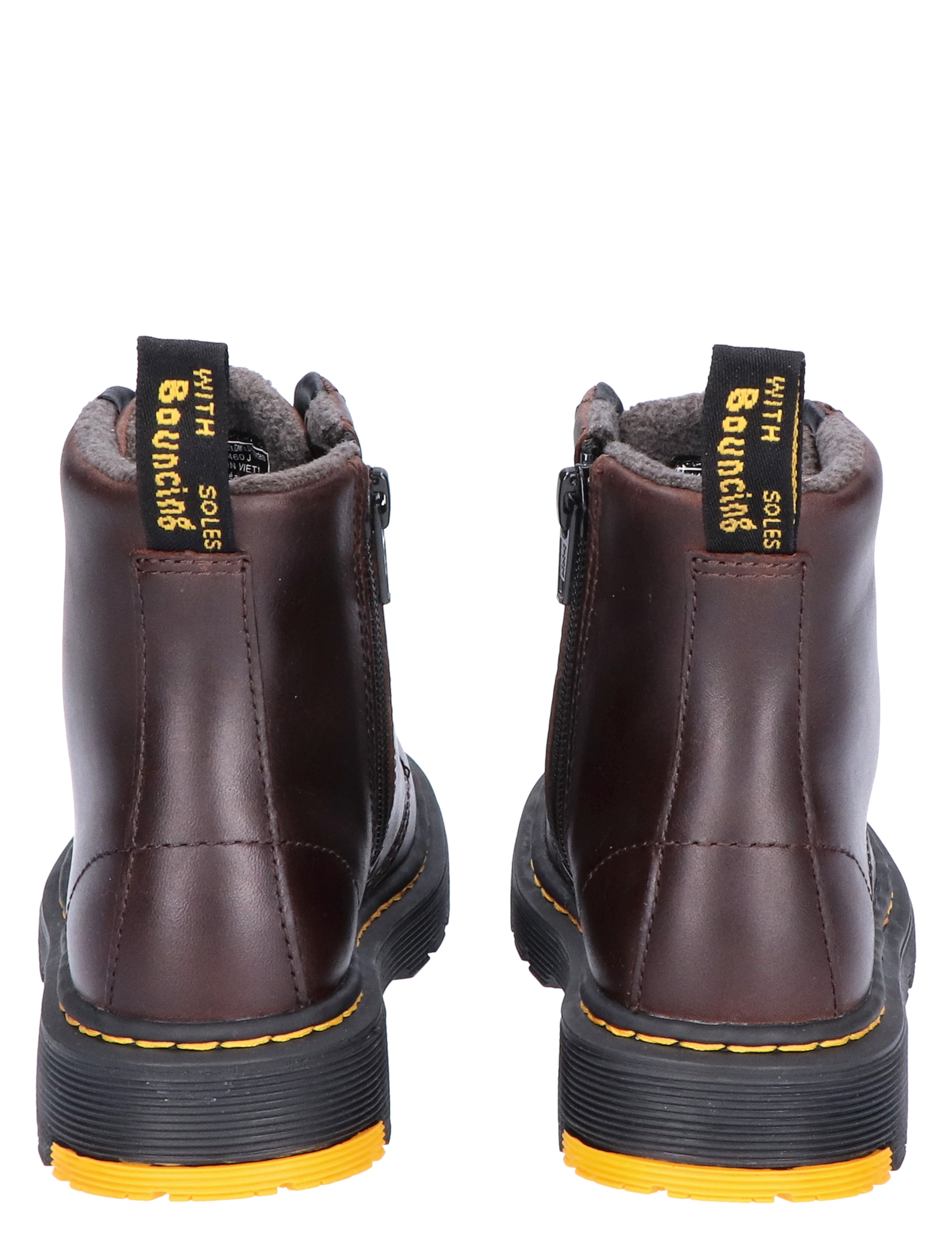 Dr. Martens - 1460 Yellow Stone Dark Brown - Meisjes - Jongens - Veter Boots - Boots - Boots - Biker Boots - Veter Boots - 42155_22_6