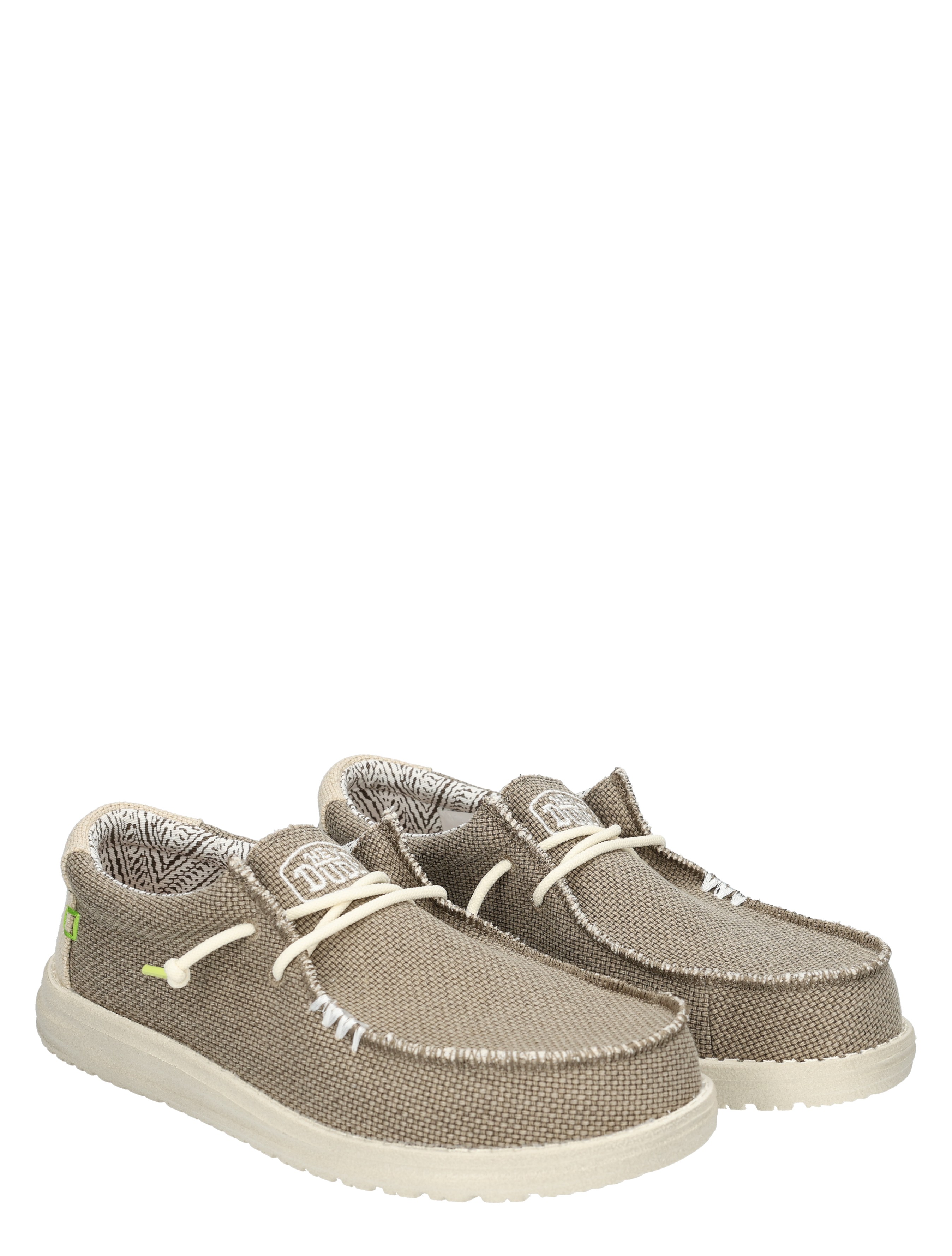 slippers, moccasins, canvas, beige, creeper soles