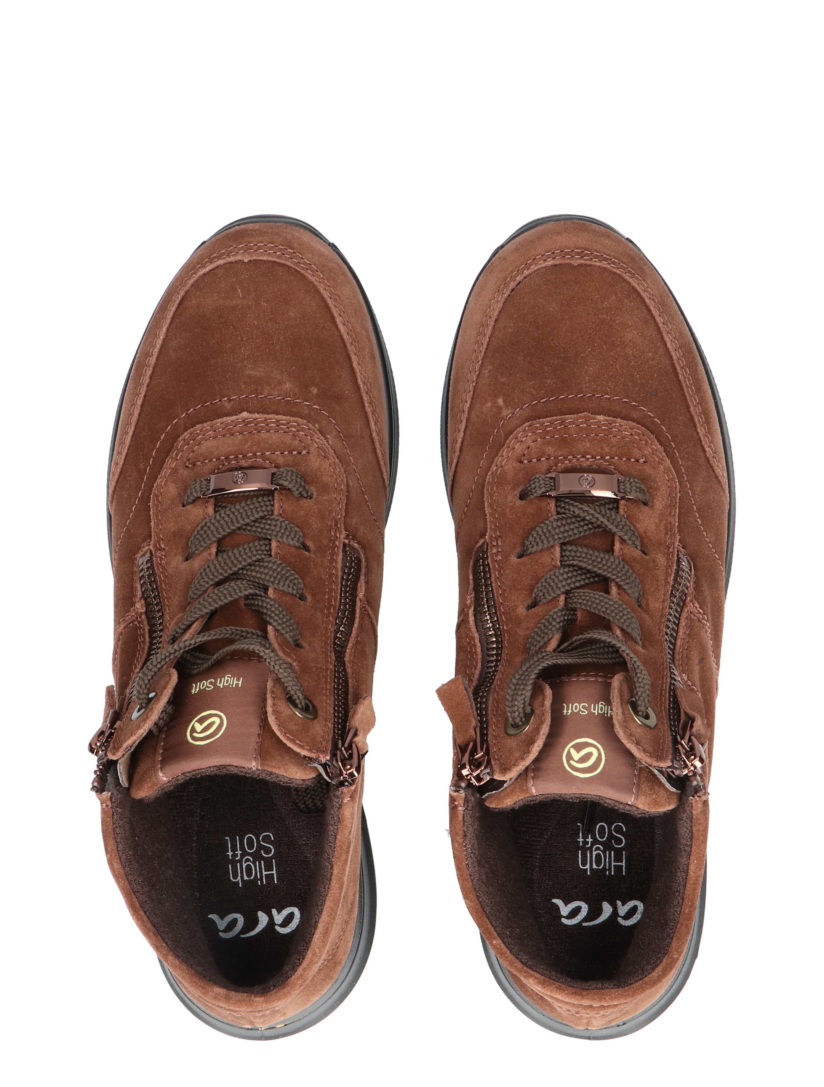 Ara - 12-24808-83 Mocca H-Wijdte - Dames - Boots - Veter Boots - 48829_22_7