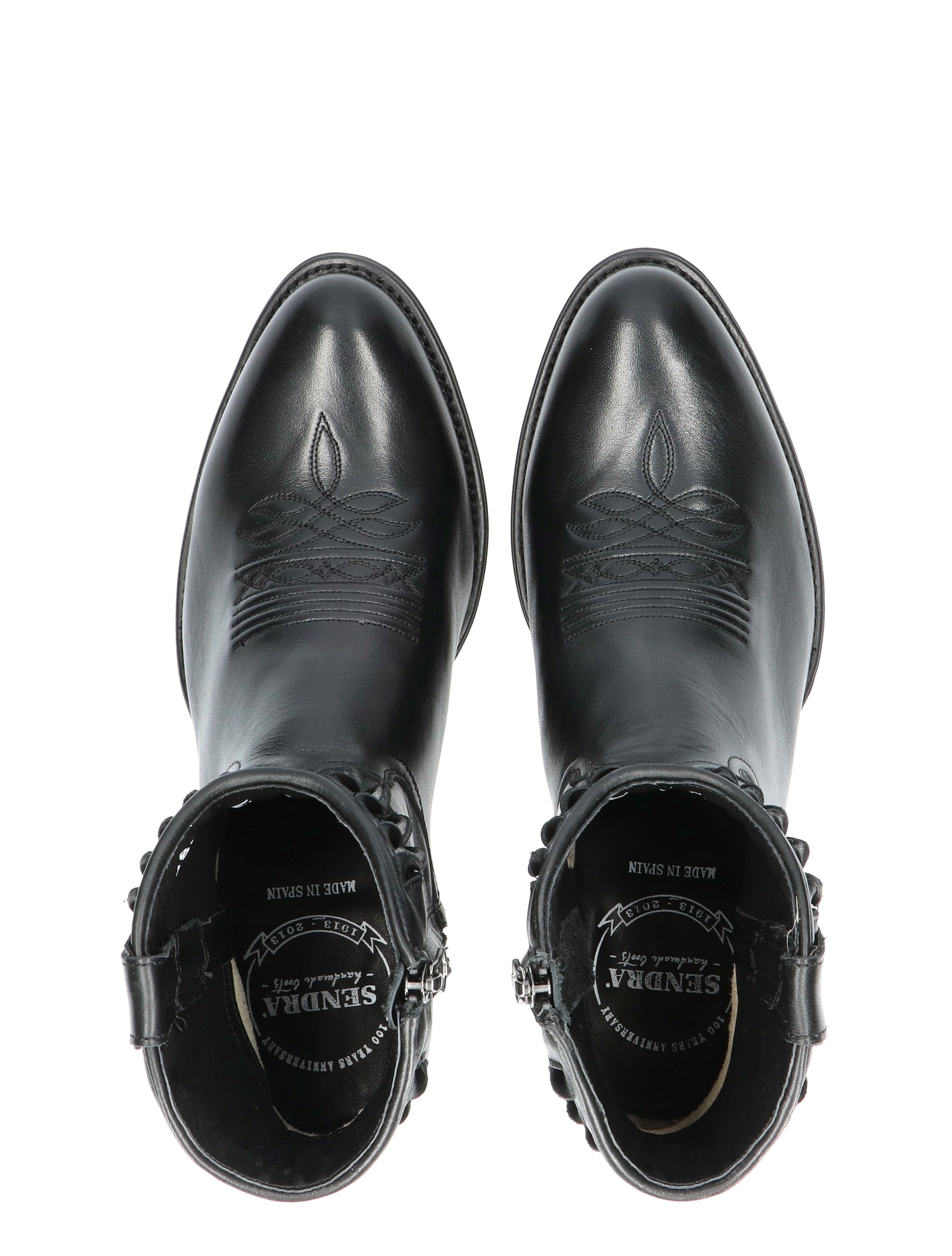 Sendra - 18820 Shayna Debora Salvaje Black - Dames - Boots - Cowboylaarzen - 45947_11_7