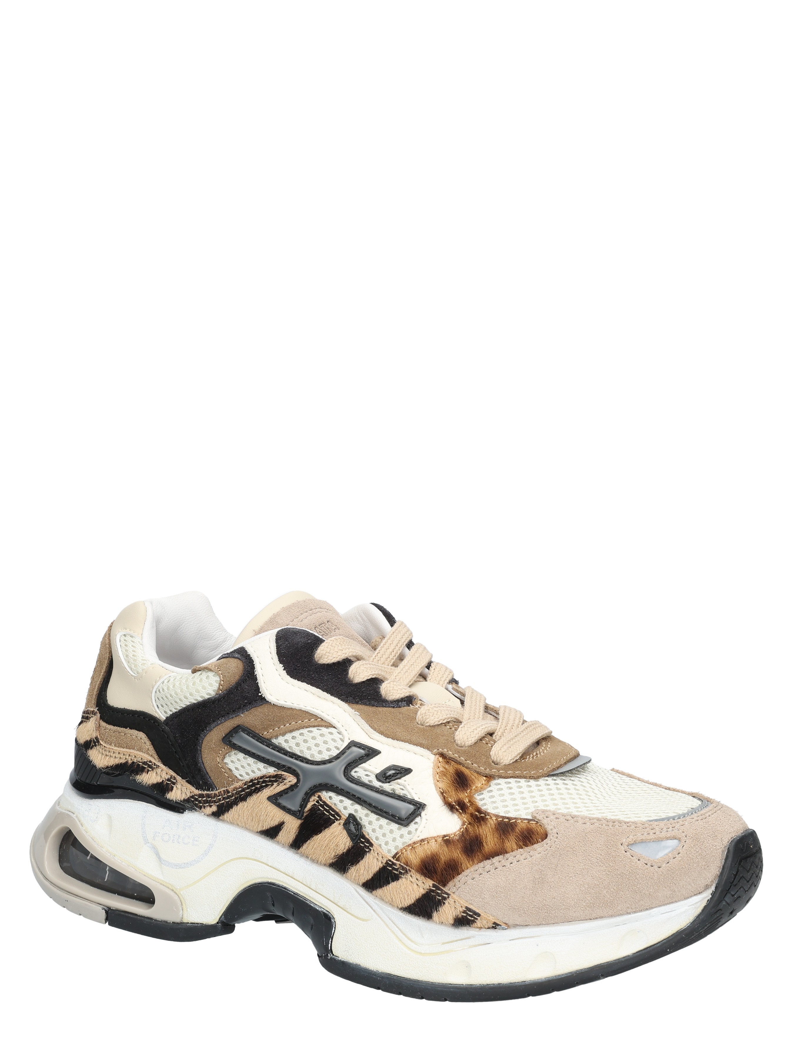 Premiata - Sharkyd Women 425 White Brown - Sneakers - Dames - Lage Sneakers - 48847_82_3