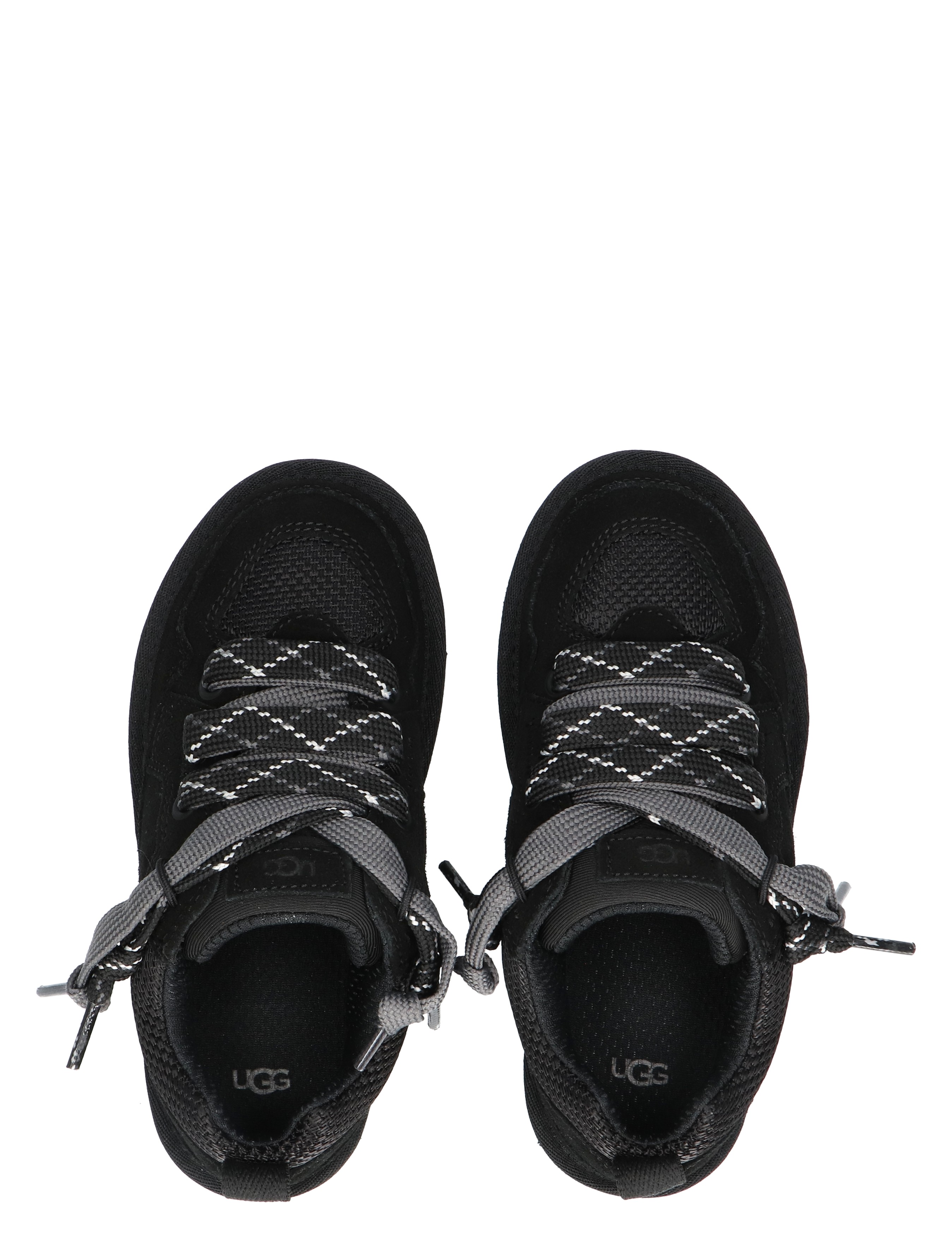 UGG - Kids Lo Lowmel Black - Meisjes - Jongens - Sneakers - Lage Sneakers - Lage Sneakers - Sneakers - 48148_11_7