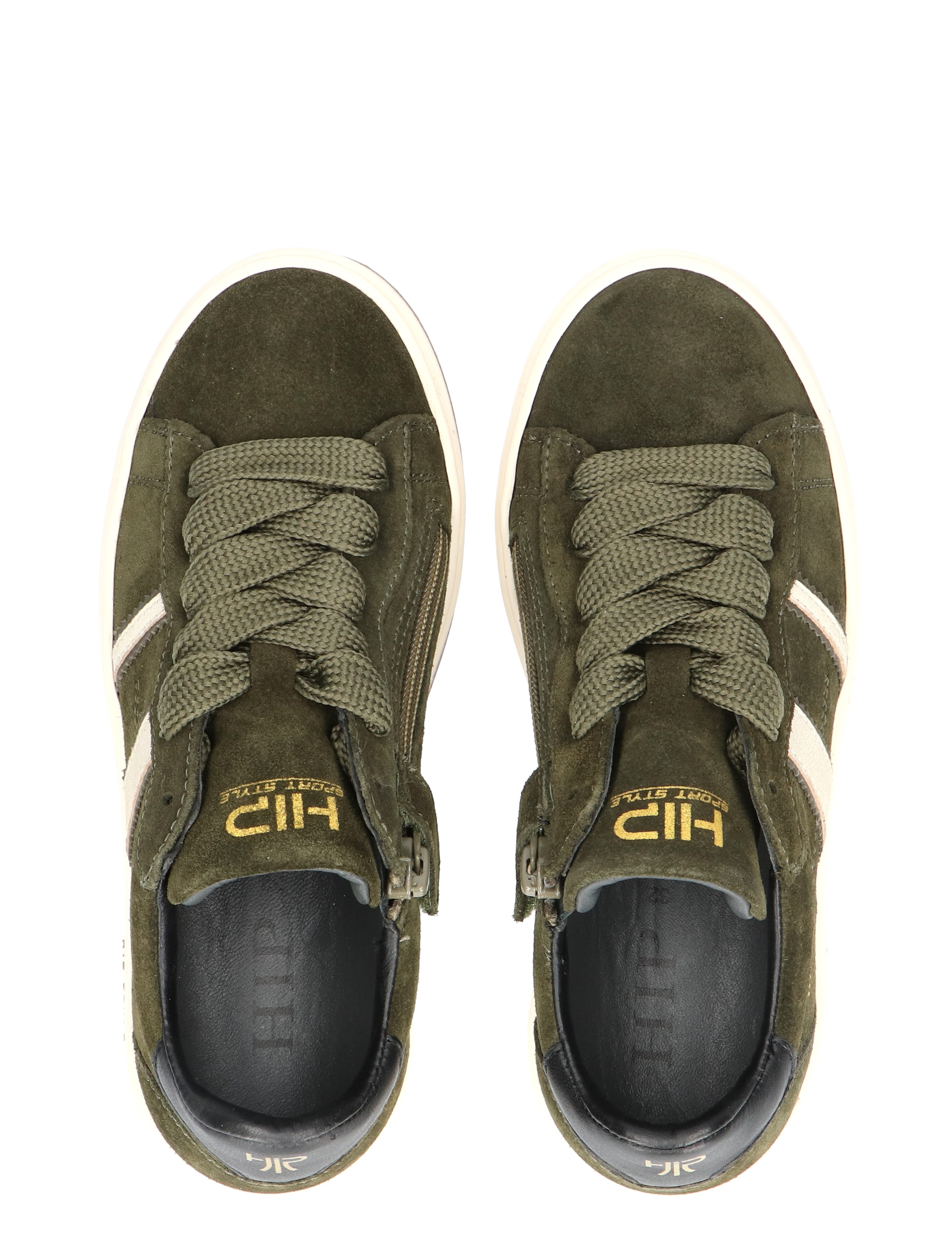 Hip - H1102 65CO Green Combi - Jongens - Sneakers - Lage Sneakers - 49266_68_7