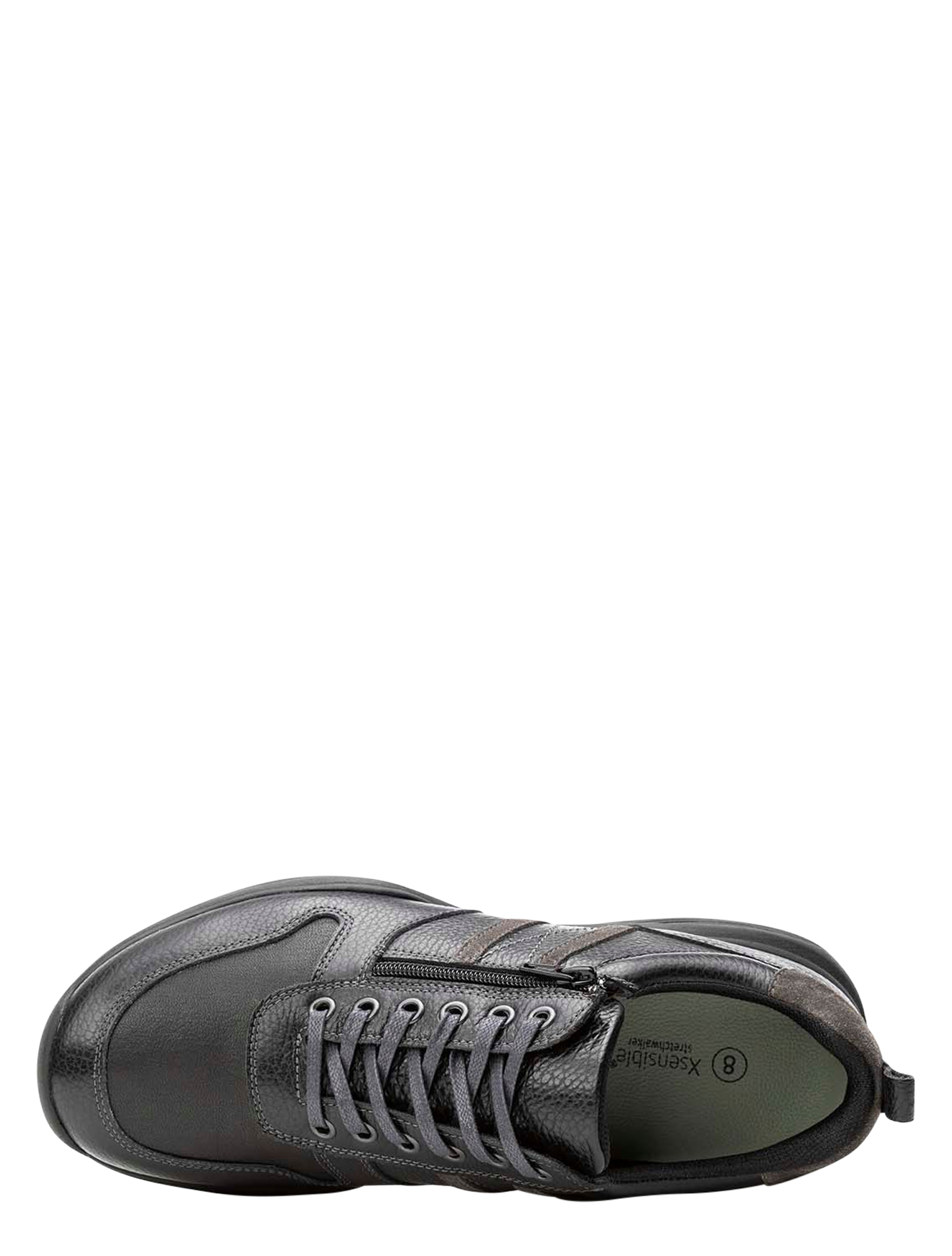 Xsensible - 30073.3 SWX3 Black Grain H-Wijdte - Heren - Veterschoenen - Casual Veterschoenen - 40951_11_4