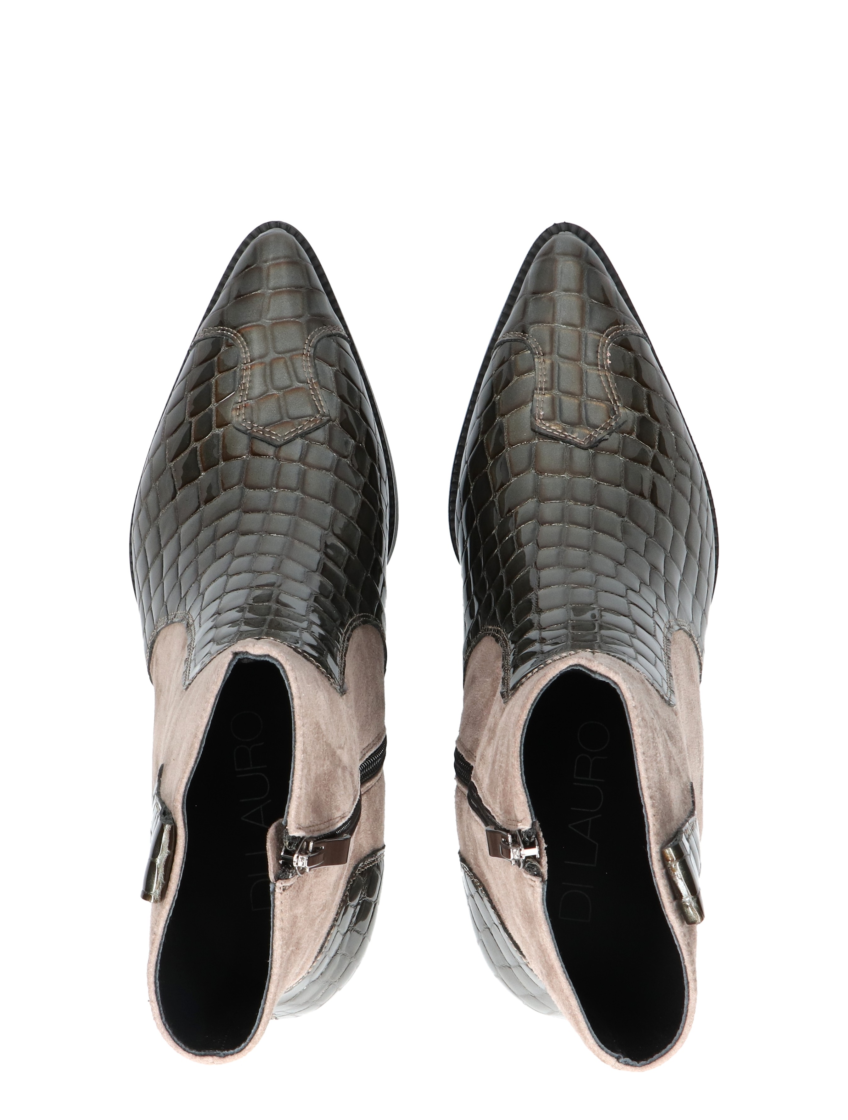 Di Lauro - Sybylle Grey - Dames - Boots - Enkellaarsjes - 49461_99_7